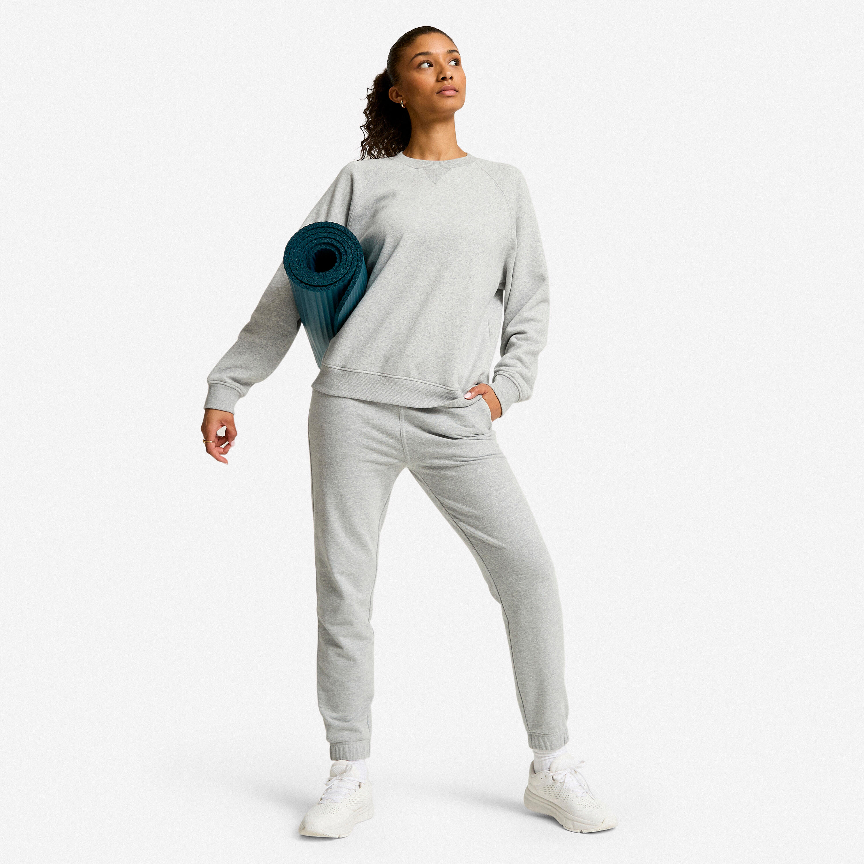 Pantalon de jogging en coton femme 2/7