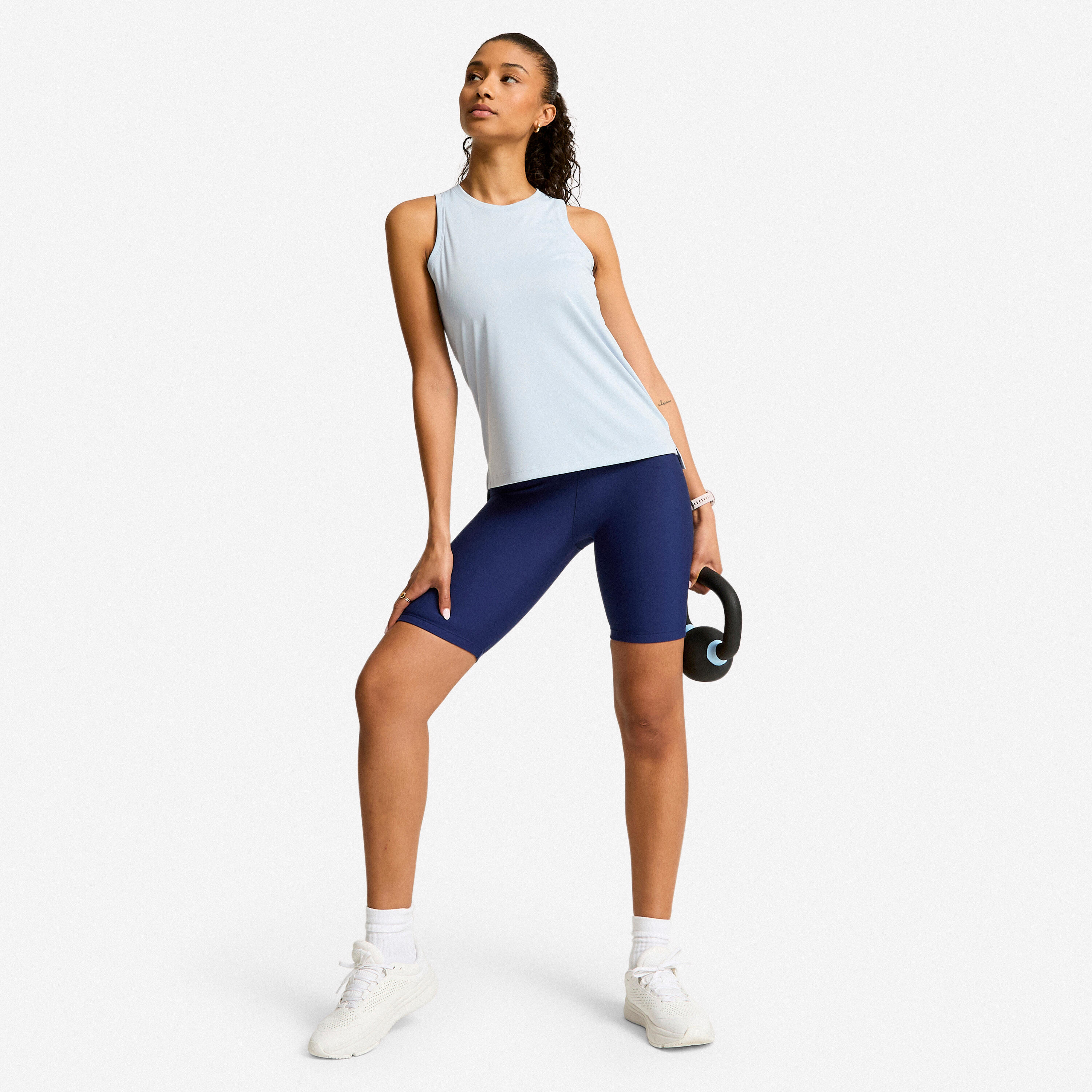 Camisole de sport à coupe droite femme 2/8