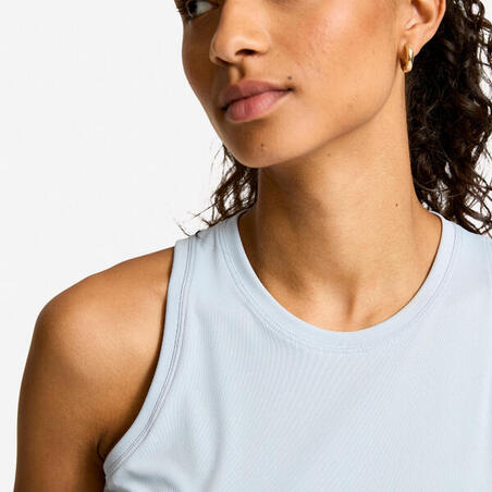 Майка спортивна жіноча прямого крою синя