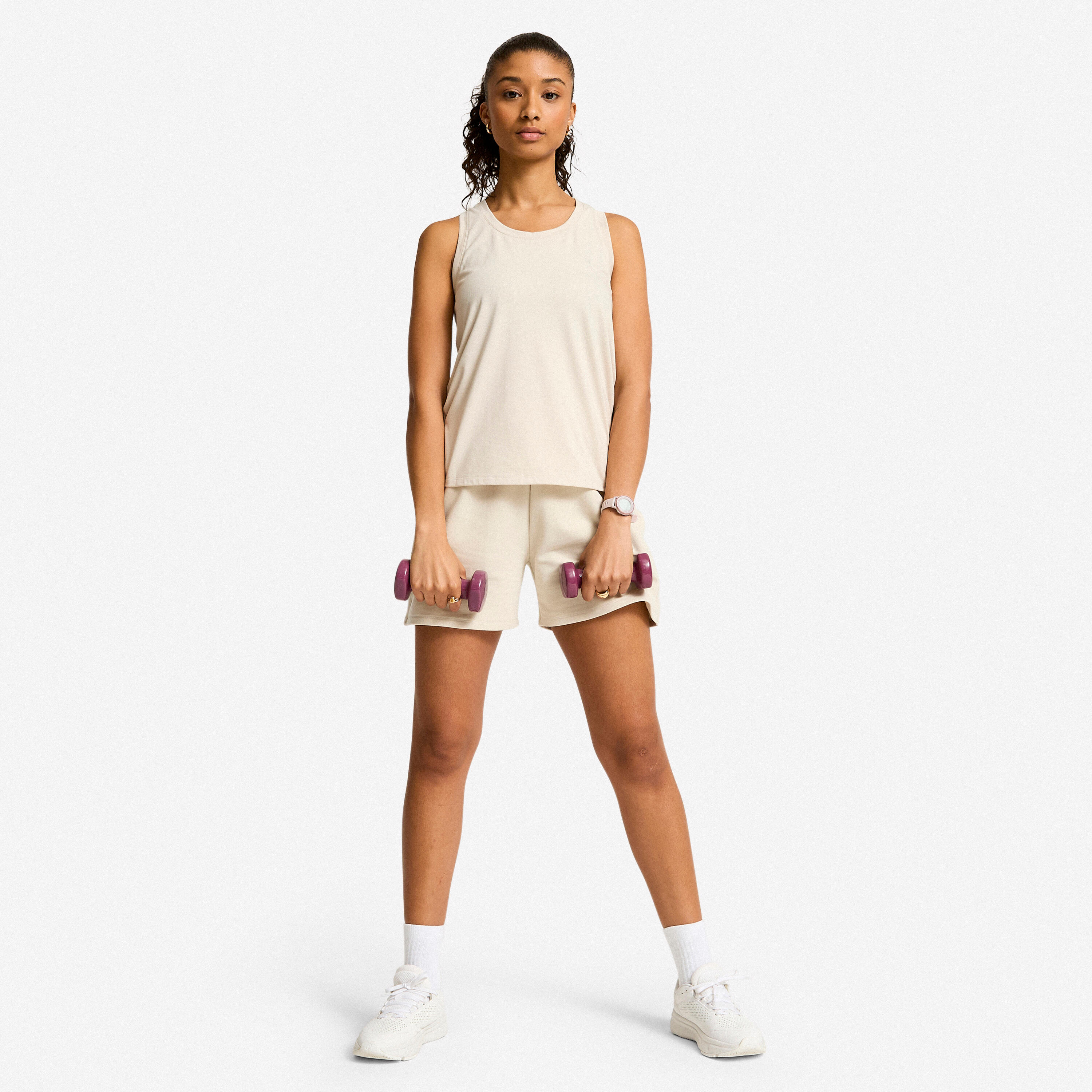 Short à coupe régulière femme, Ready 500 2/5
