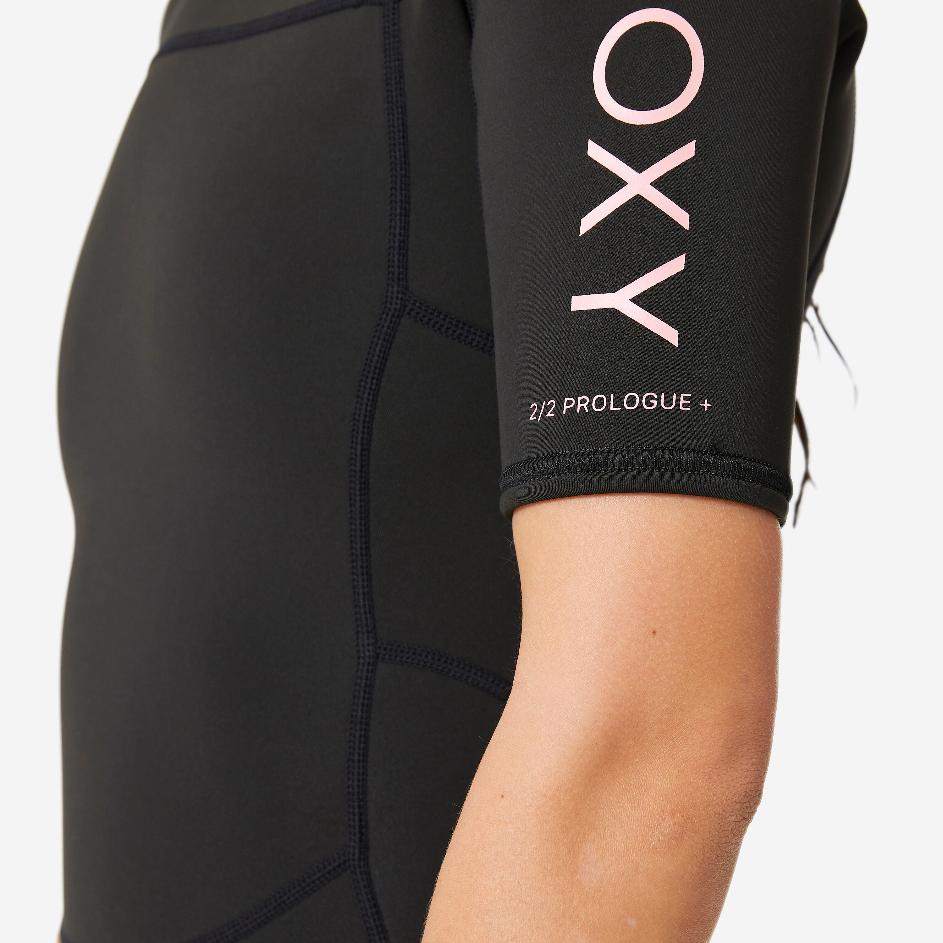Fato de surf shorty manga curta neoprene 2mm Mulher - Roxy Prologue preto 9/9