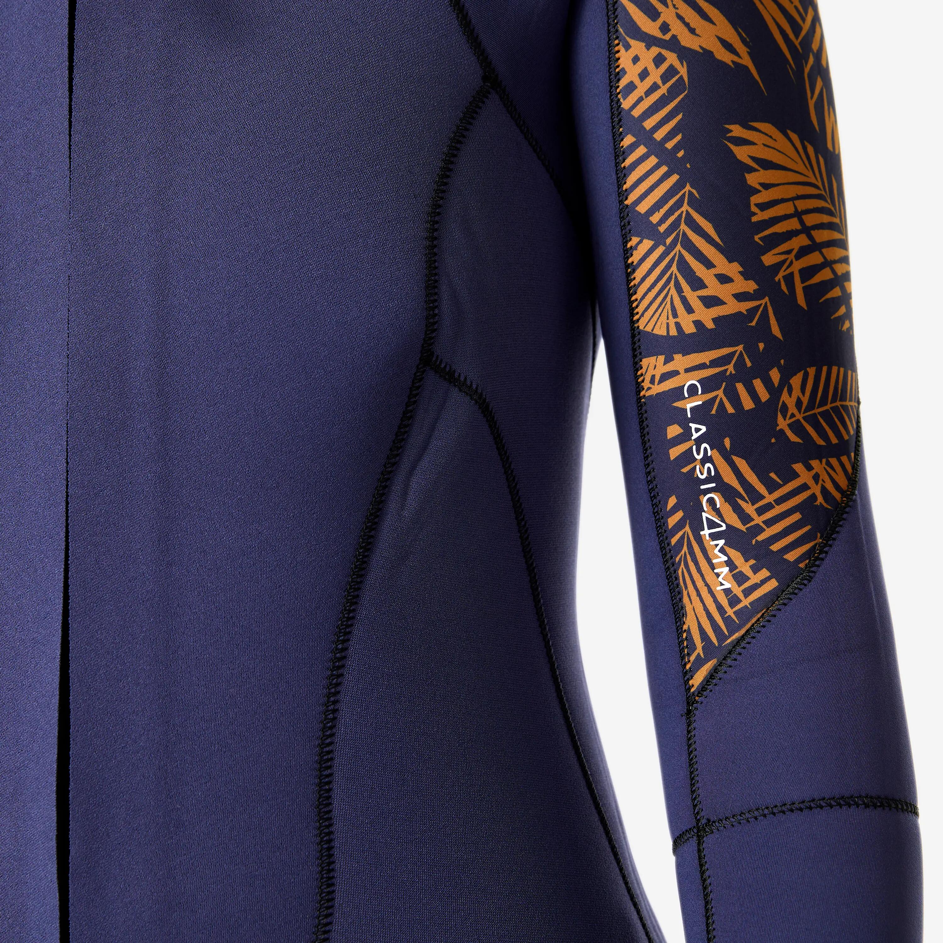 Muta integrale marcia acquatica donna LEAF PALM neoprene 4/3  12/12