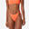 Slip de baie surf cu legături Tie Side Cheeky Roz Damă