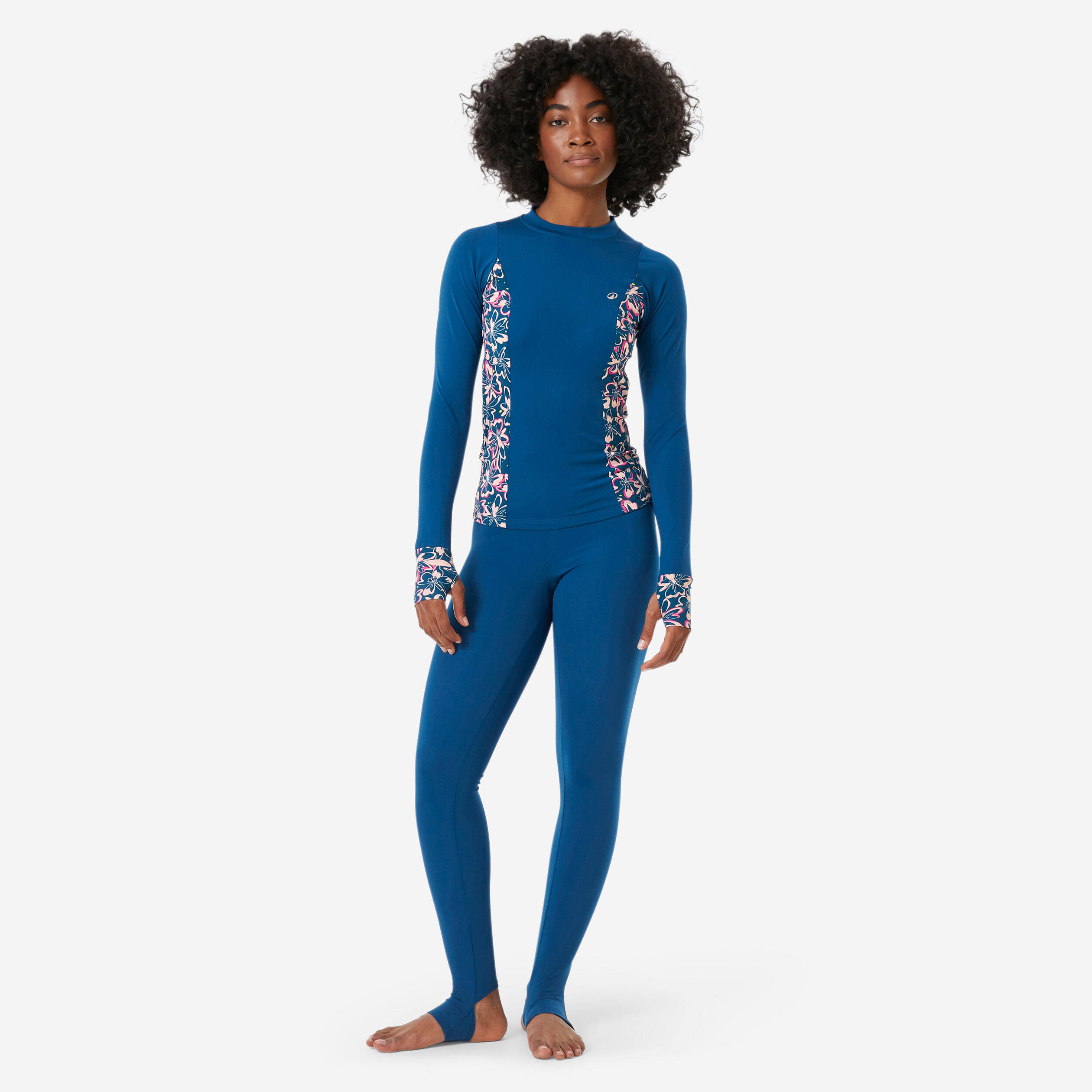 Women’s swimming leggings una blue