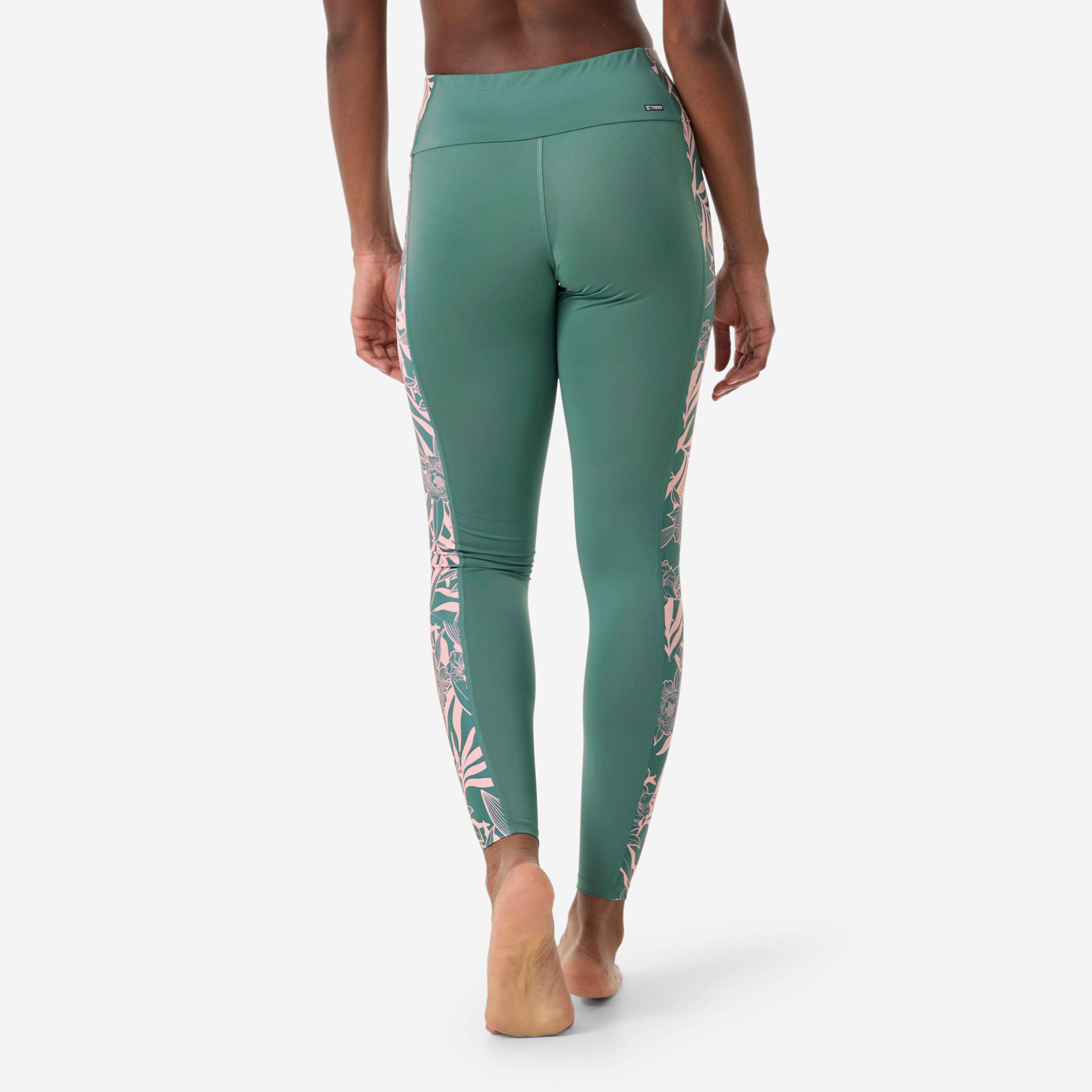 Women’s swimsuit legging bottoms aquafitness aquabike Monica khaki -  3