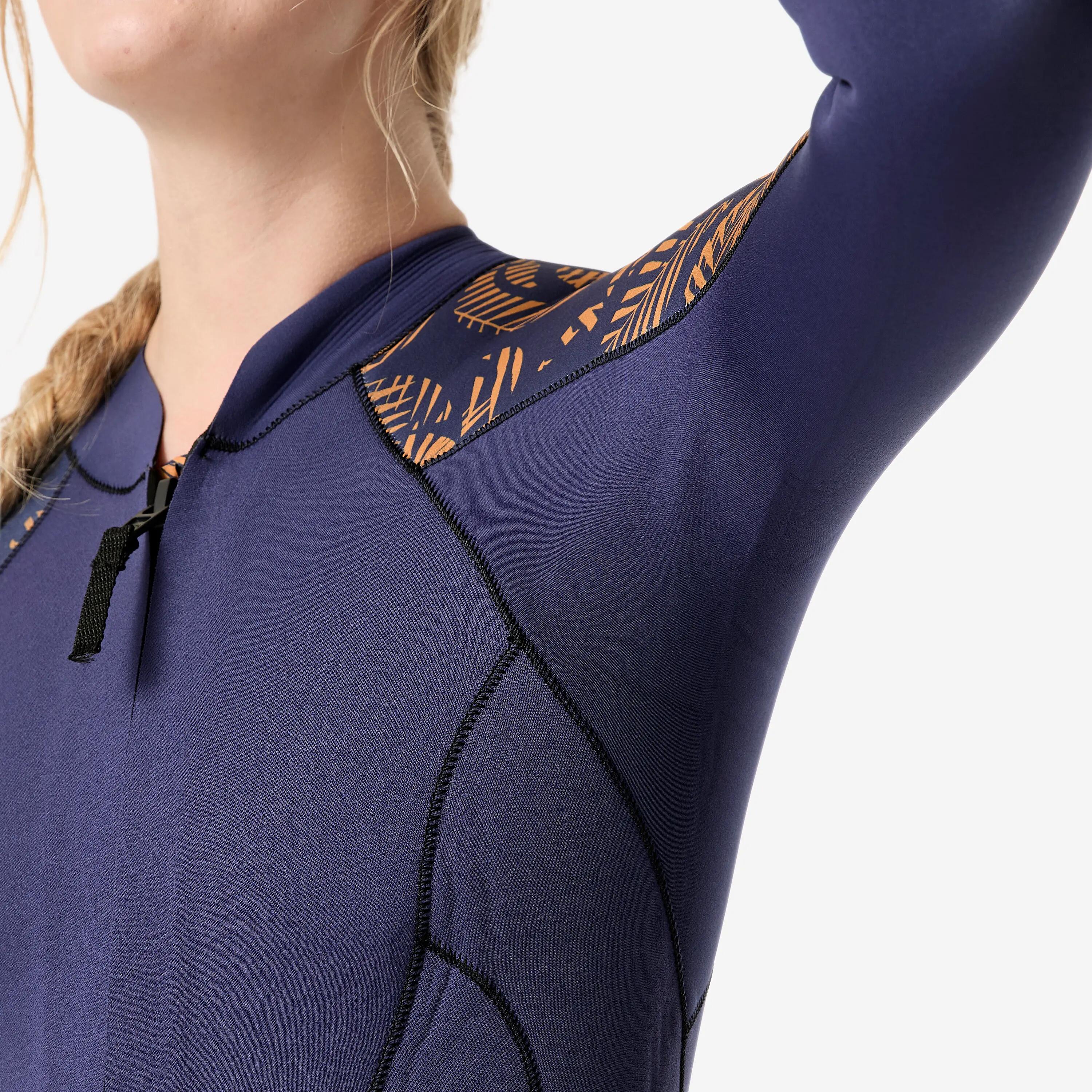 Muta integrale marcia acquatica donna LEAF PALM neoprene 4/3  8/12