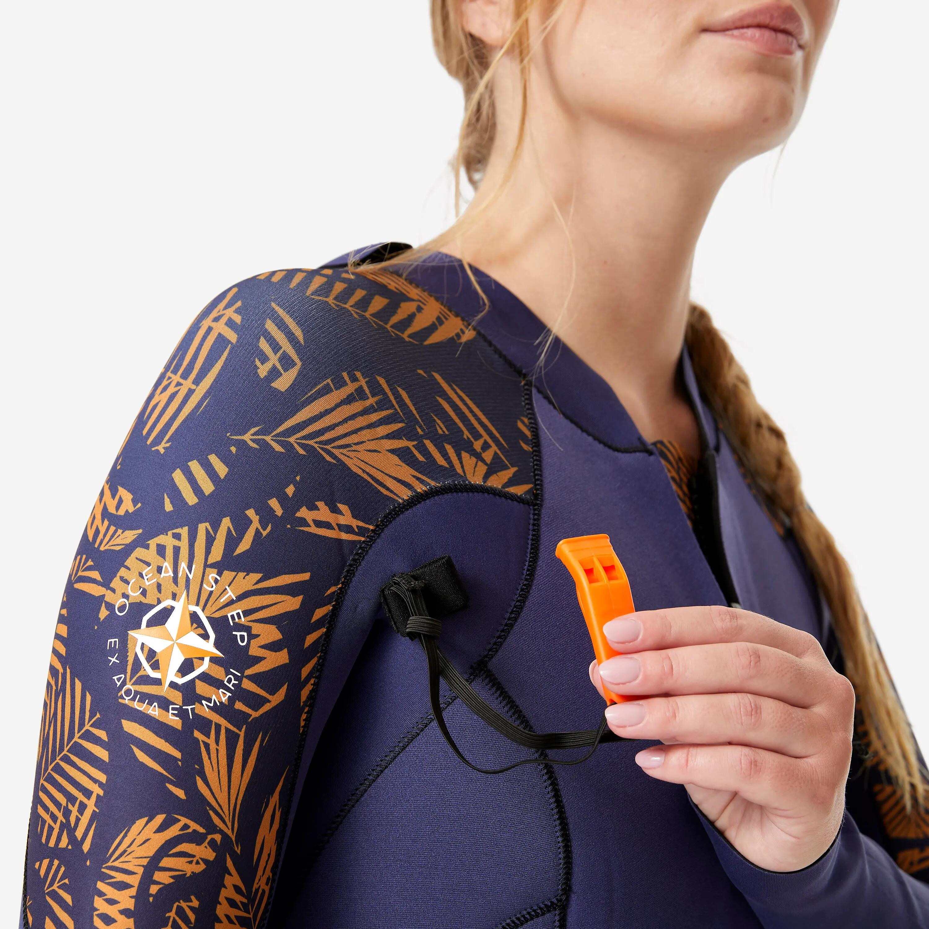 Muta integrale marcia acquatica donna LEAF PALM neoprene 4/3  11/12