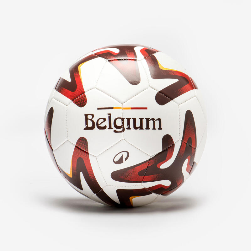 Fotbalový míč v barvách Belgie velikost 5