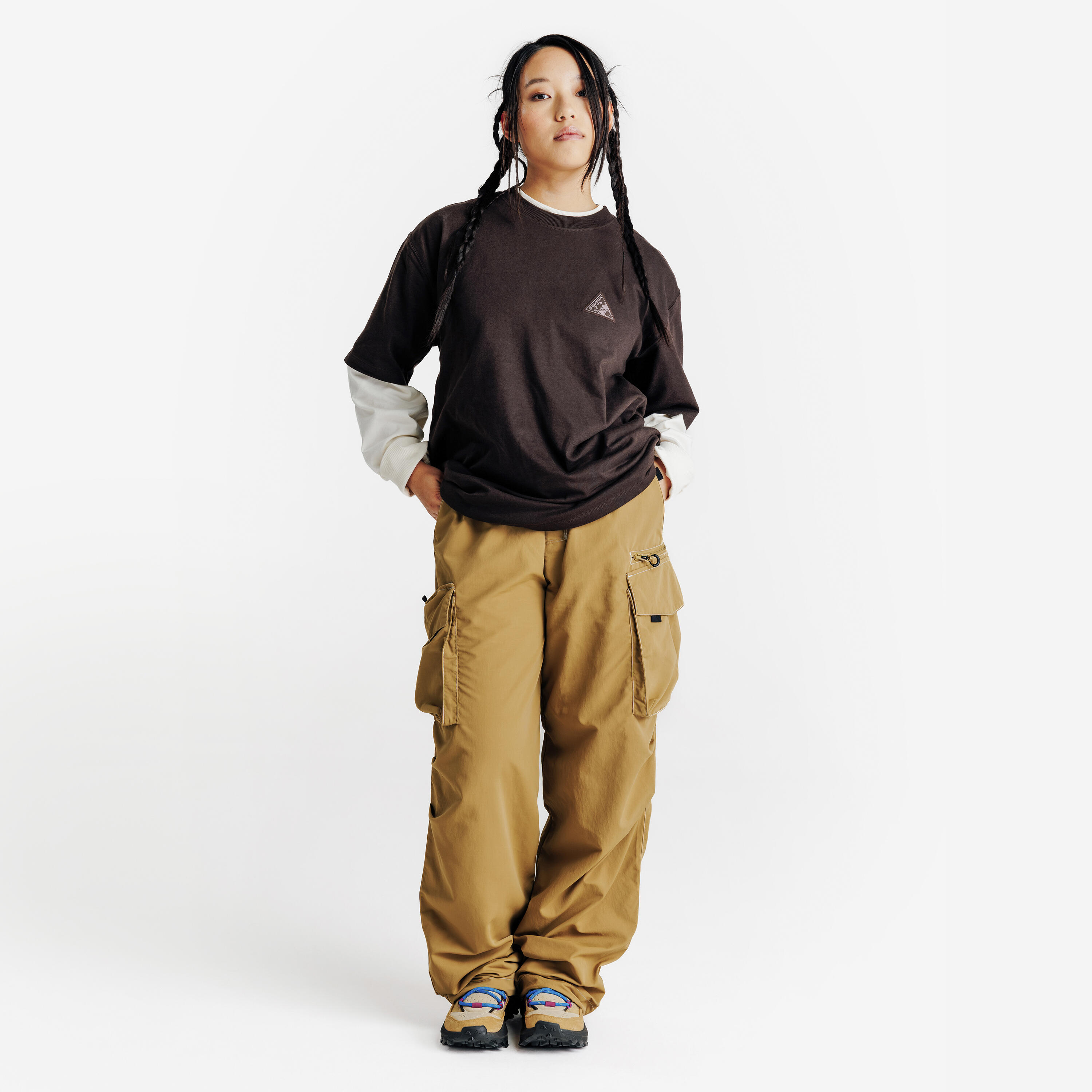 Pantaloni cargo adulto VERTIGO 76 beige 2/7