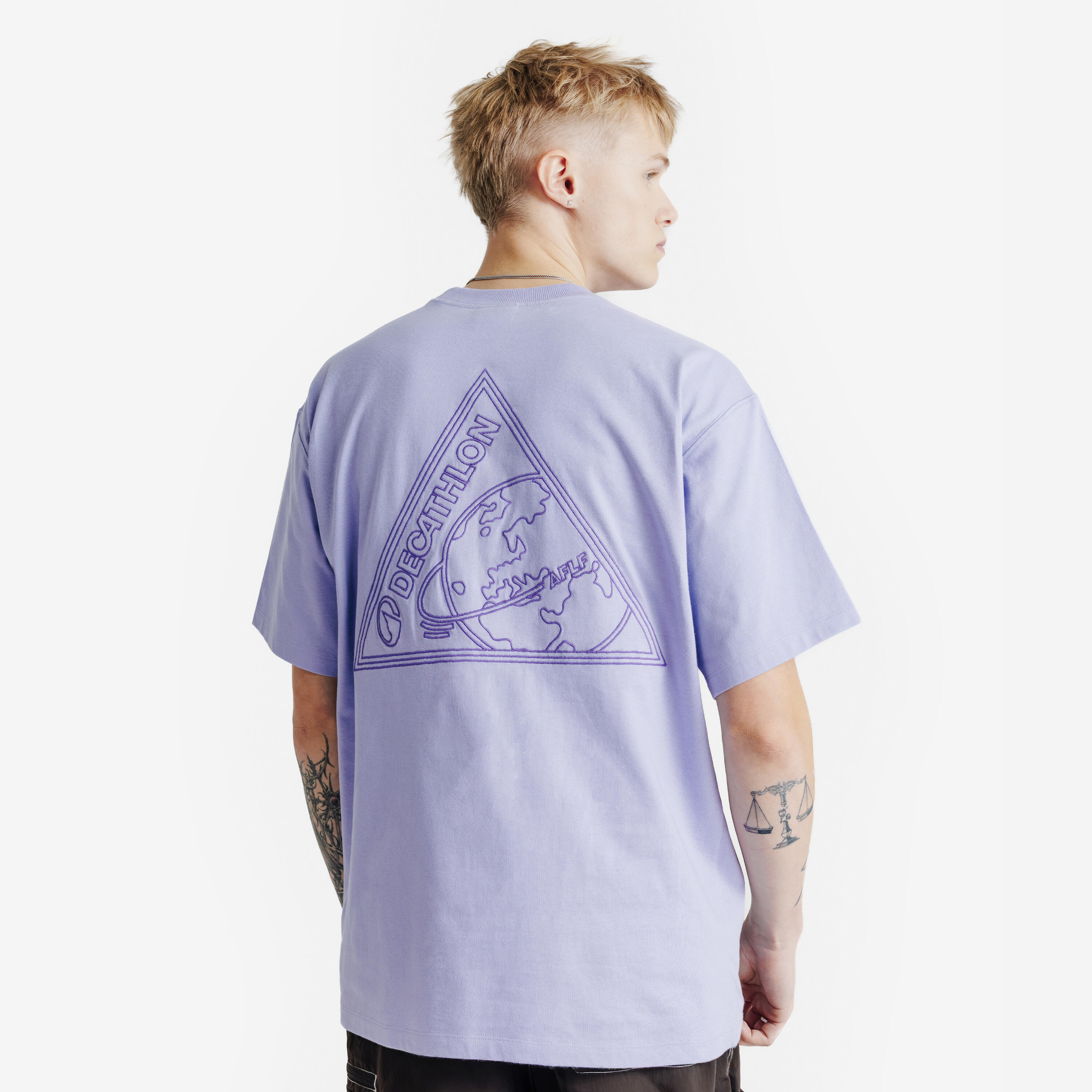 T-Shirt Gráfica Unissexo, Vertigo 76, Roxo 4/7