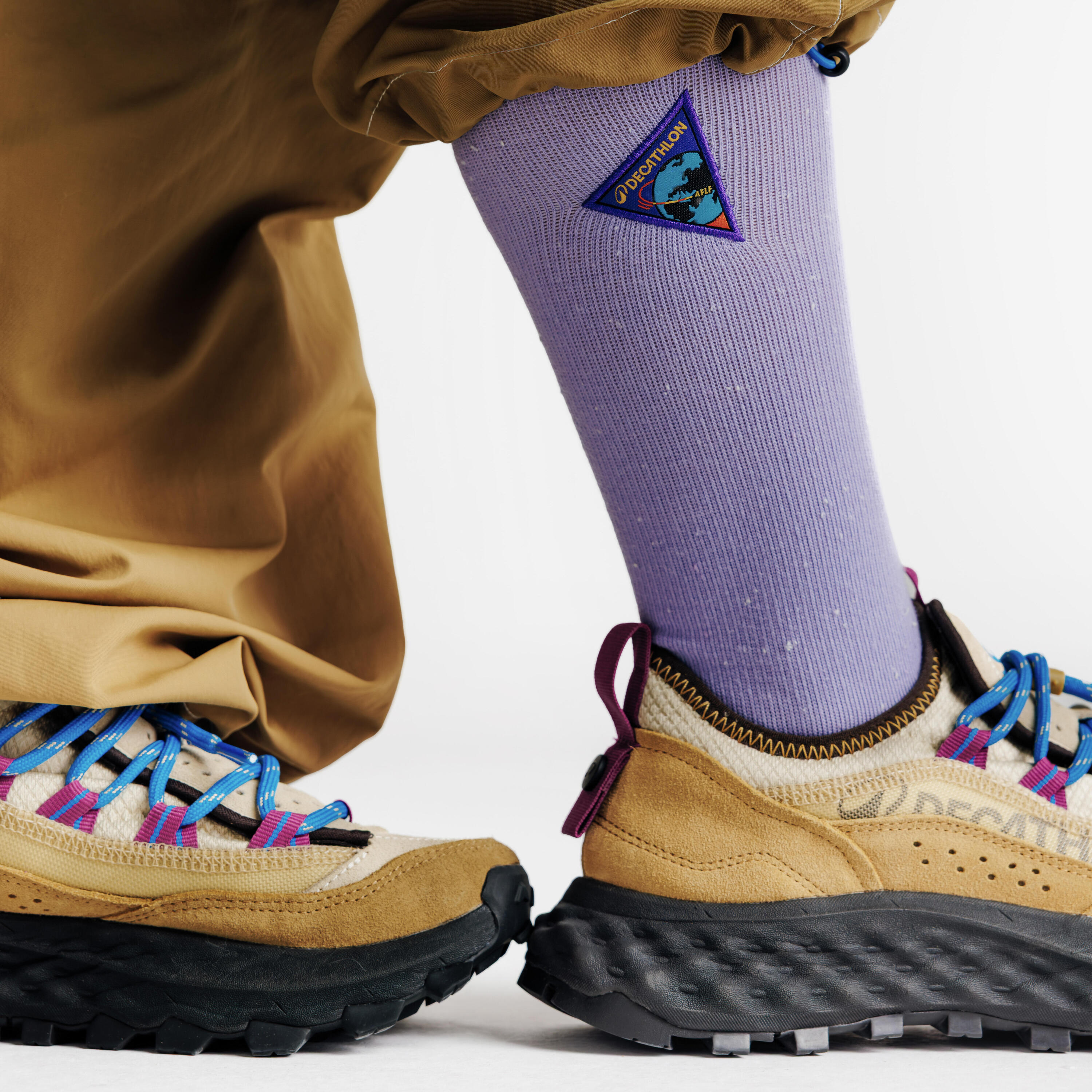 Chaussettes Vertigo 76, Violet et Mauve 4/7