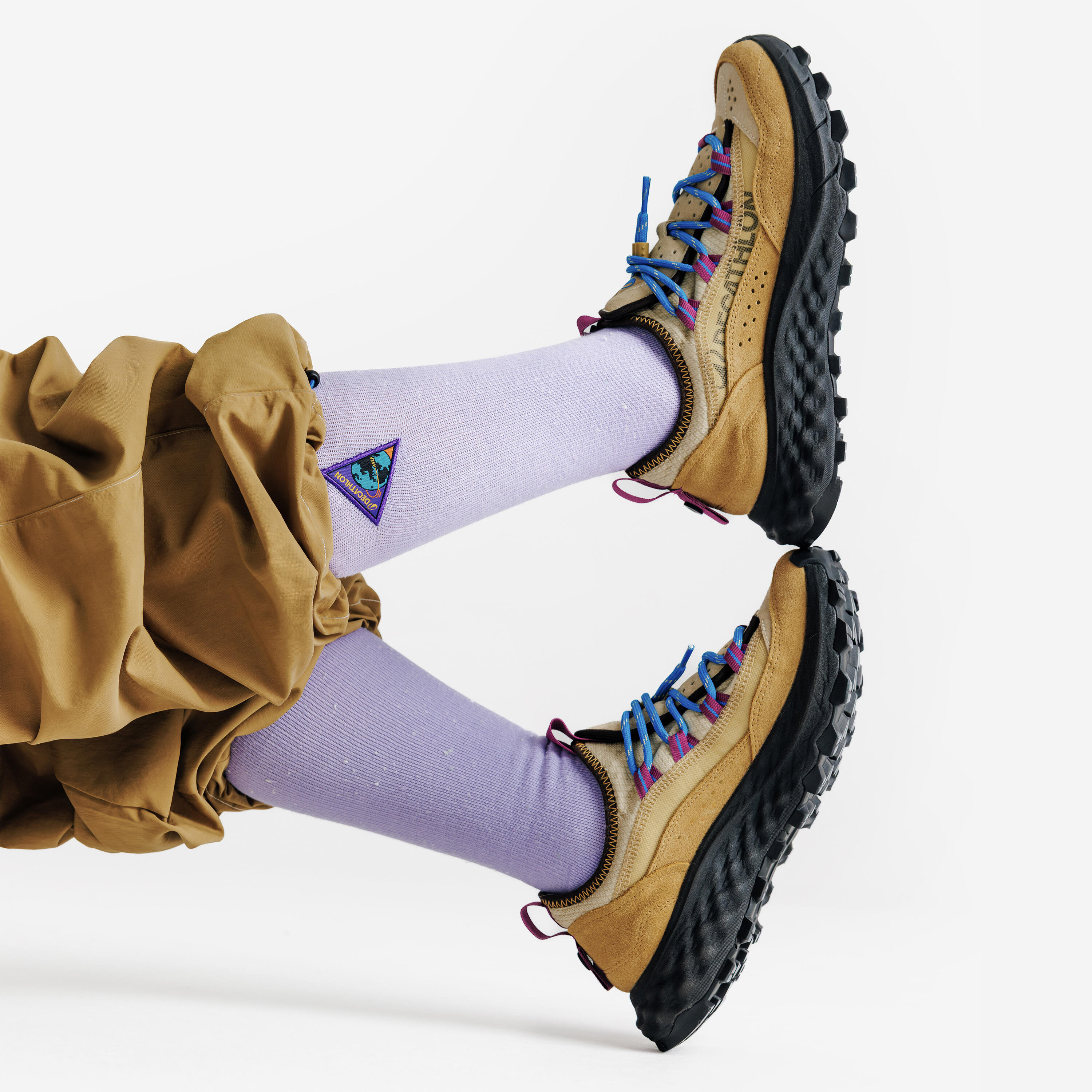 Chaussettes Vertigo 76, Violet et Mauve 6/7