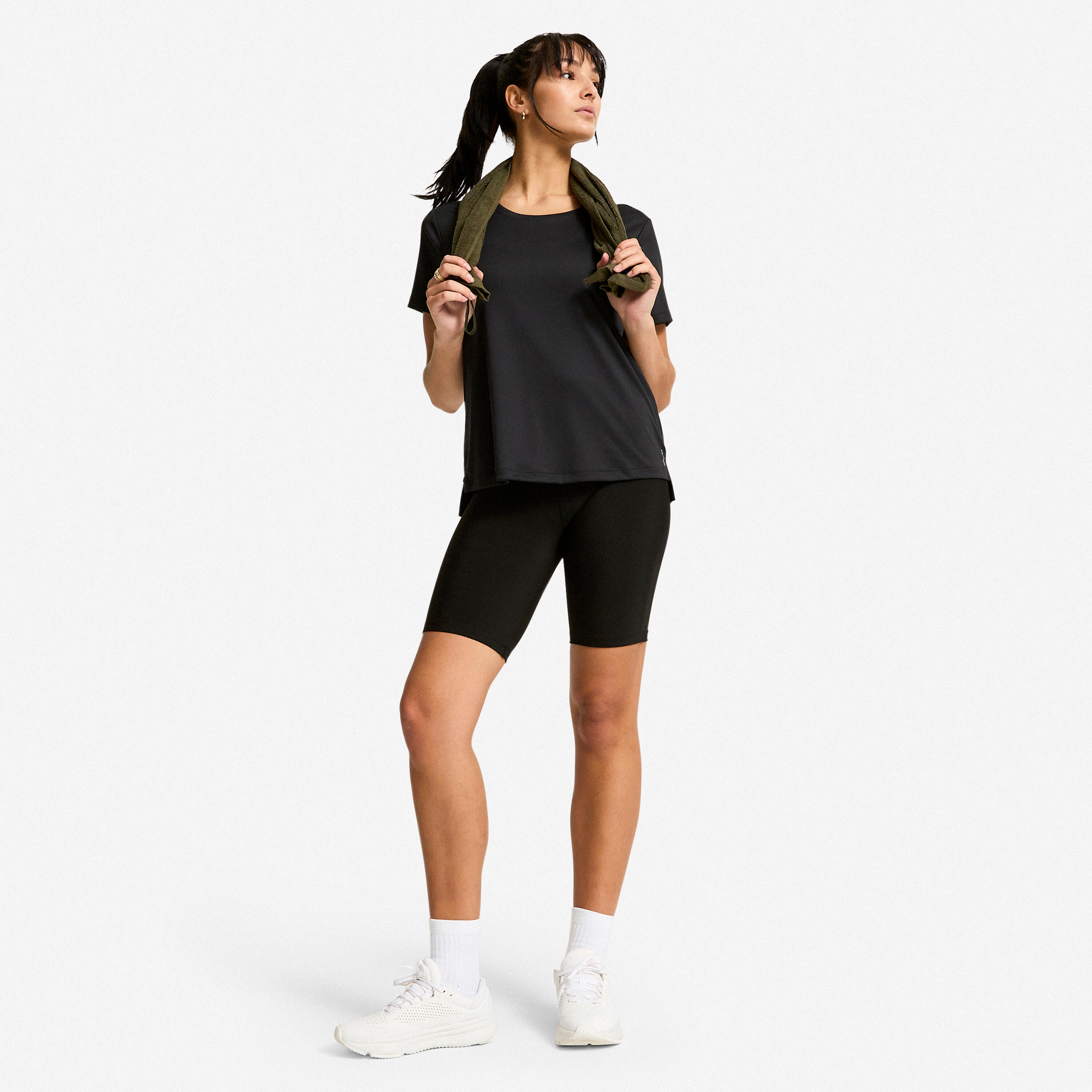 Women's Biking Shorts Basics - Black 2/5