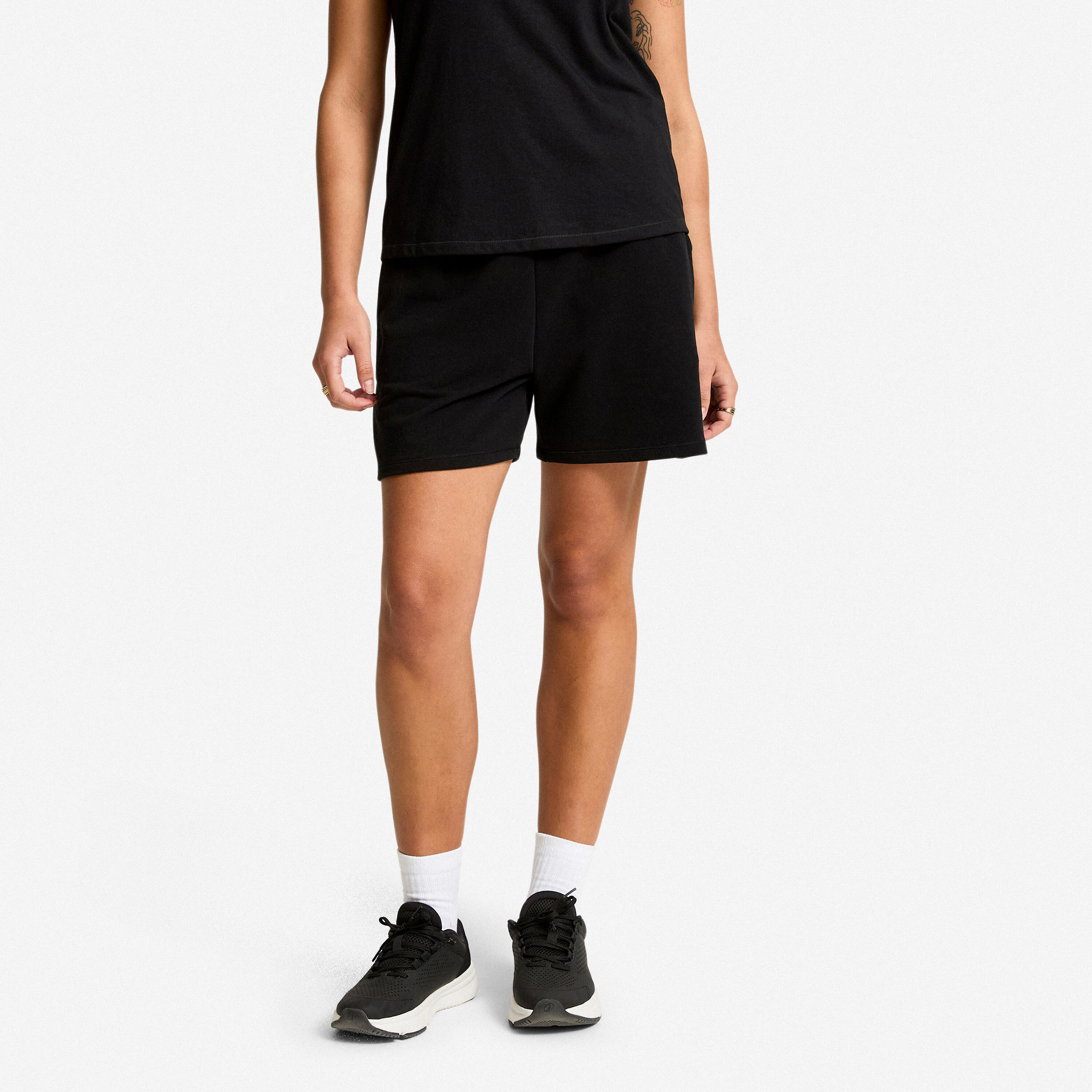 Short à coupe régulière femme, Ready 500 - DECATHLON