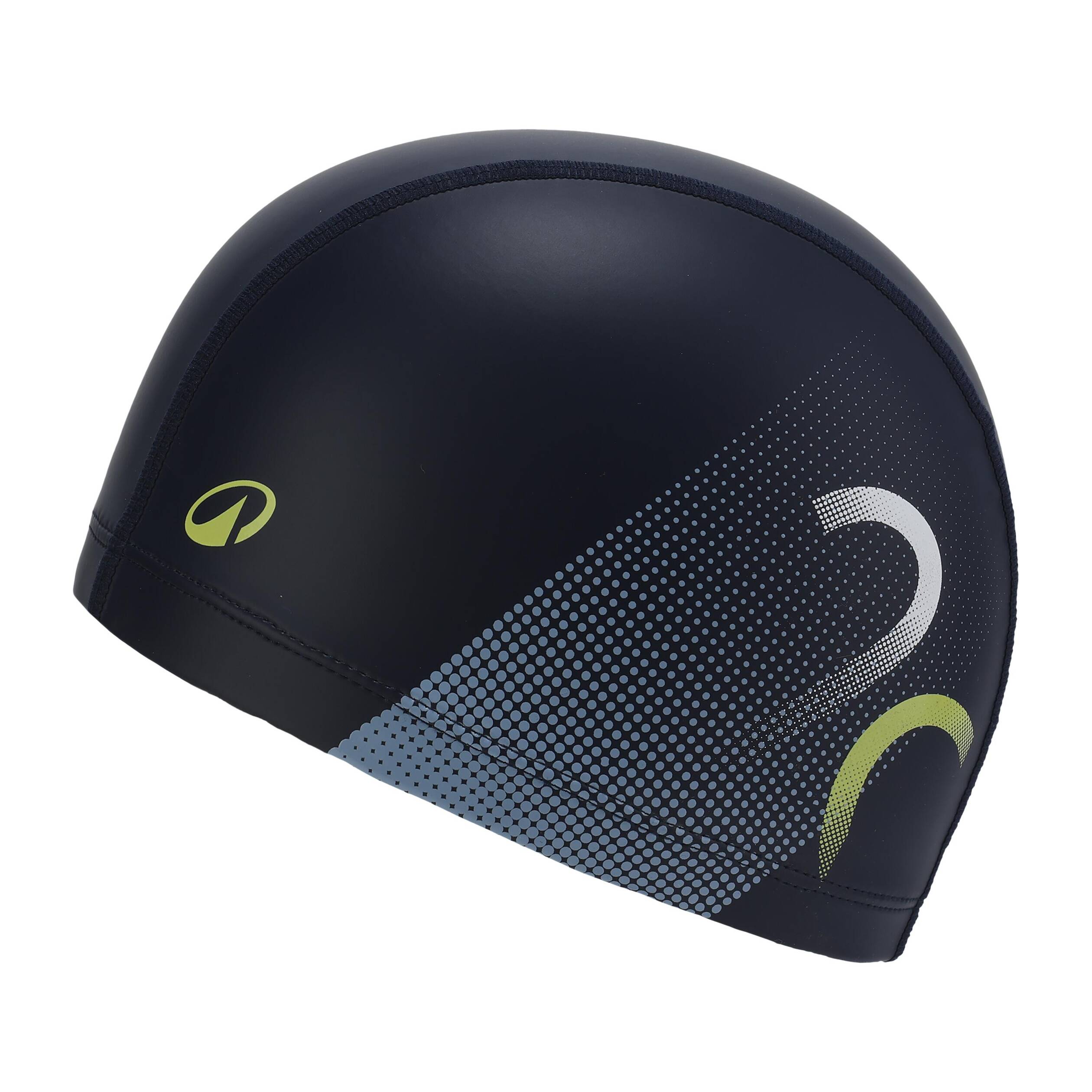 Silicon Mesh Swim Cap for Adults (56-59 cm) - Black