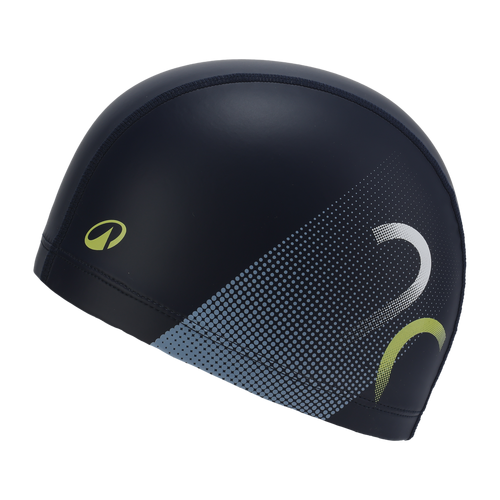 Bonnet de bain en maille enduite taille M, circ vert