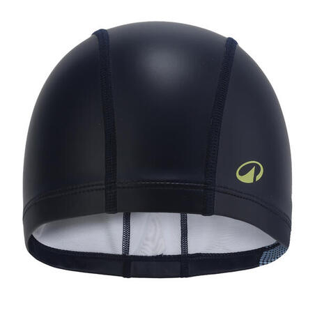 Шапочка для плавання текстильна з силіконом розмір M зелена