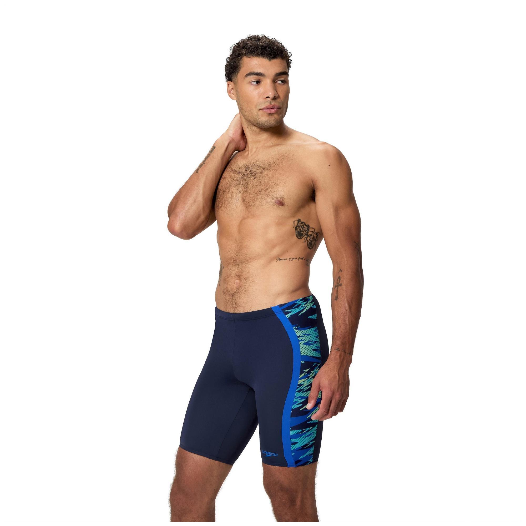 stmck　ETRE TOKYO speedo　ギャザーショートブルゾン Speedo Hyperboom Splice Jammer Peacoat/Deep Sapphire