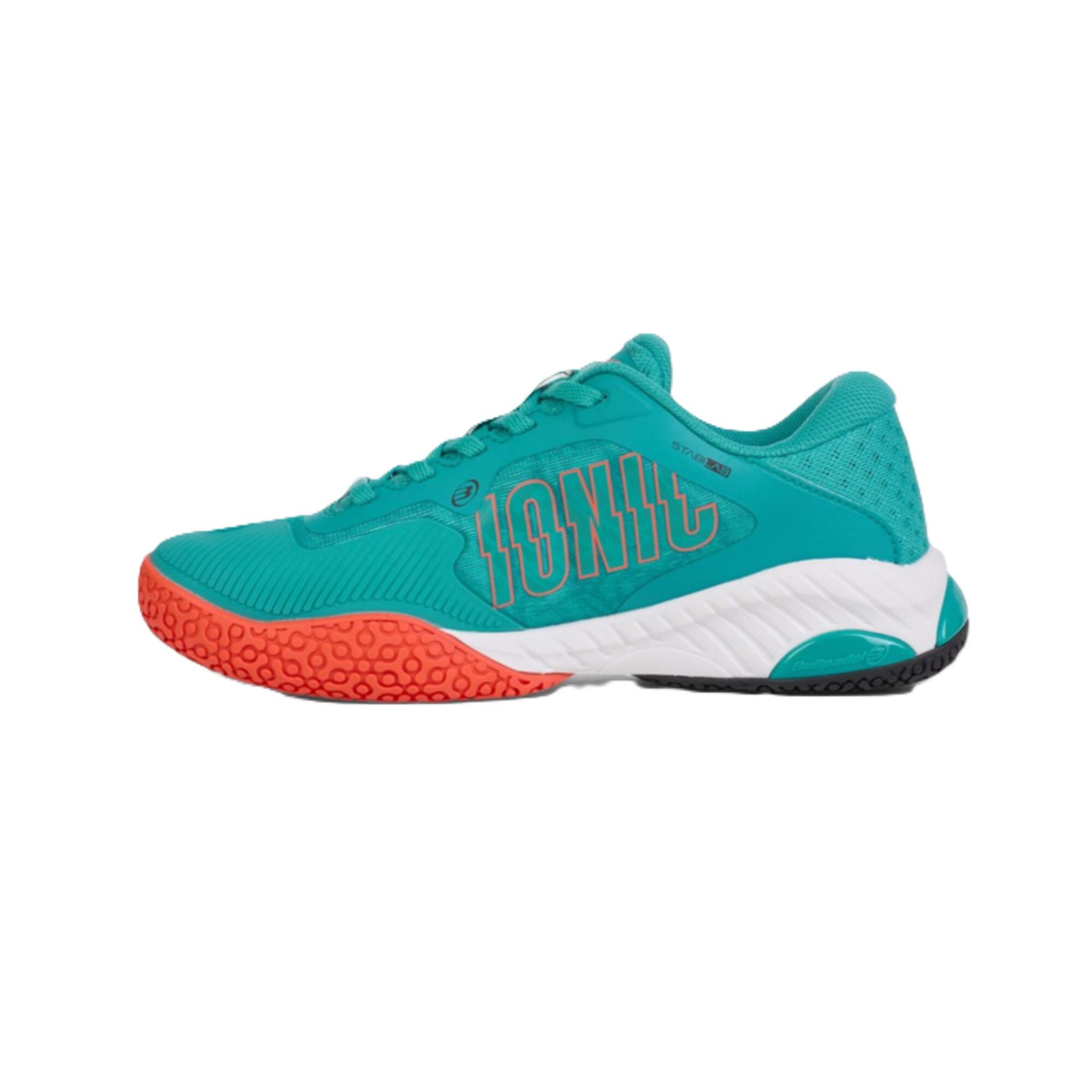 Zapatilla de pádel mujer BULLPADEL Ionic 25I Turquesa AW 2/3