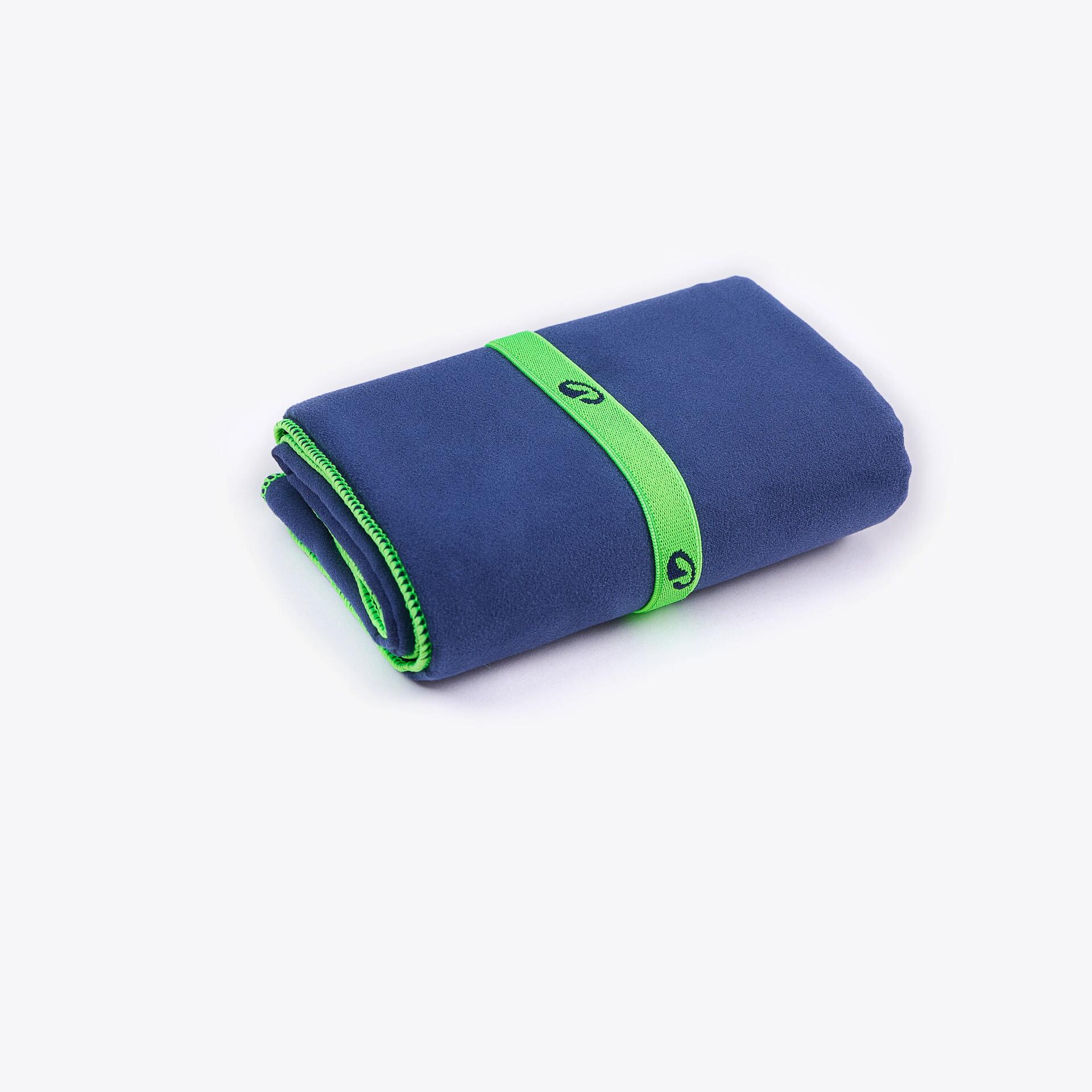 Toalha de Microfibra de Natação Tamanho G Nabaiji Azul