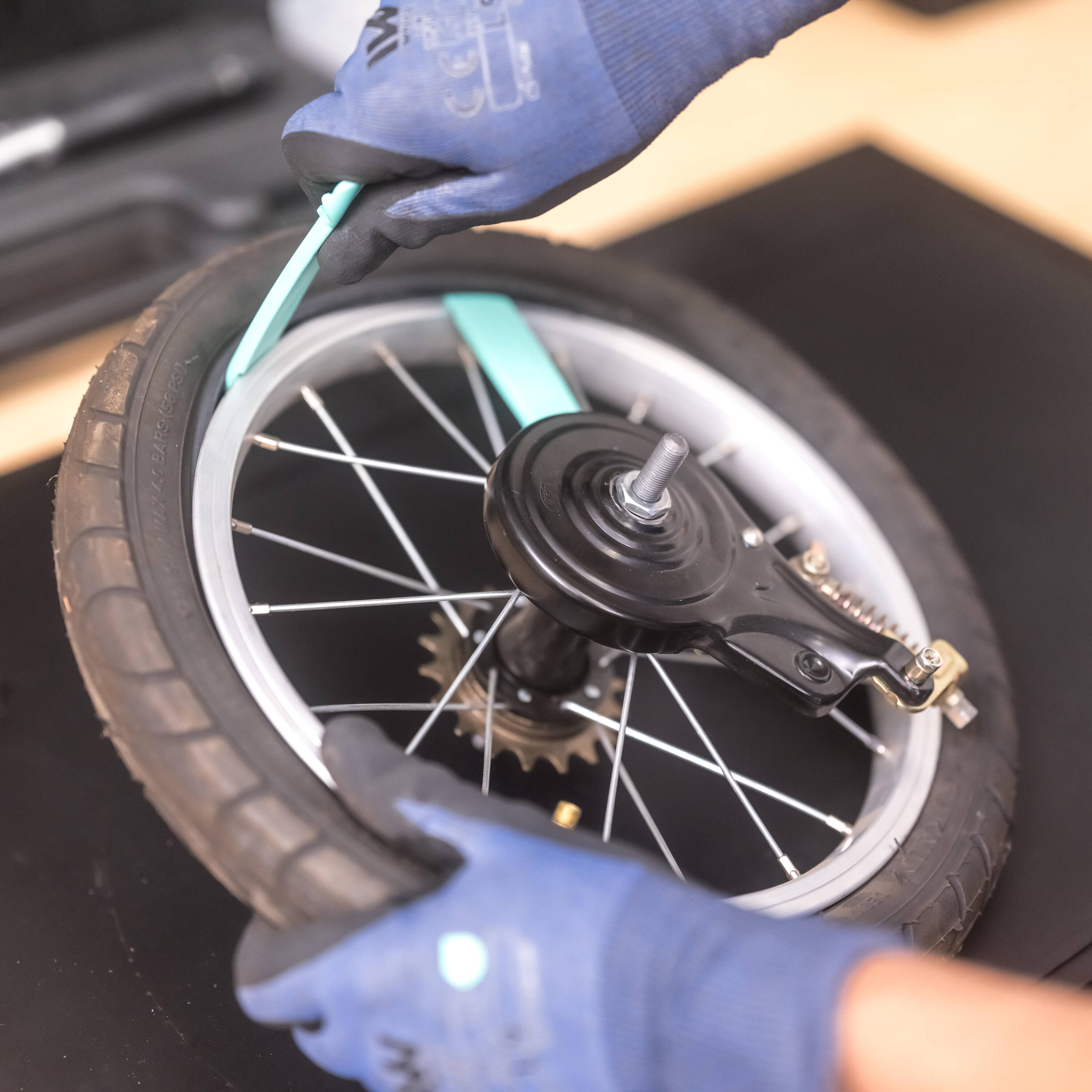 Tyre and / or Inner Tube (for Drum Brake Wheels) or Tubeless Tyre Replacement -  1