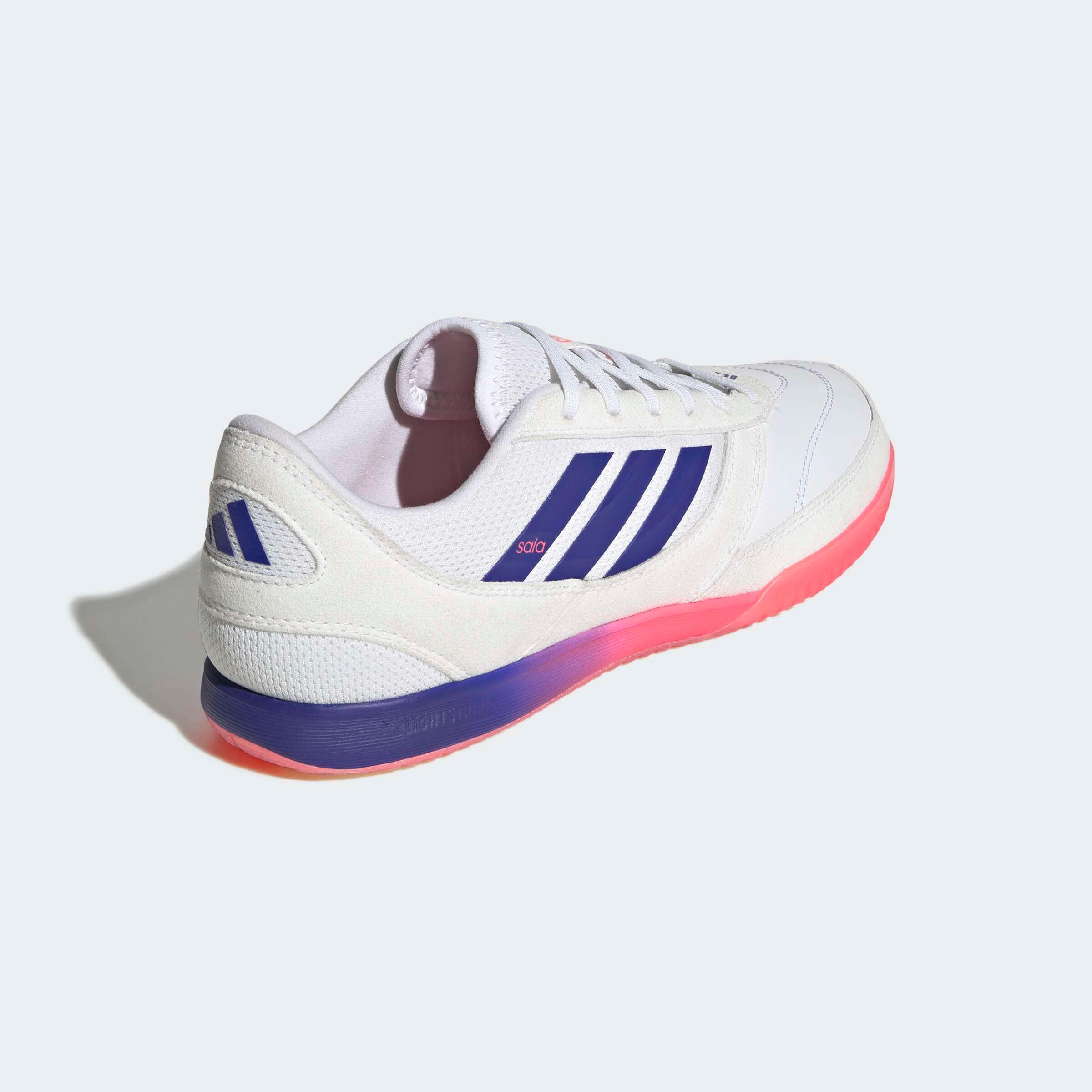 Scarpe calcio futsal adulti ADIDAS TOP SALA III bianche 2/10