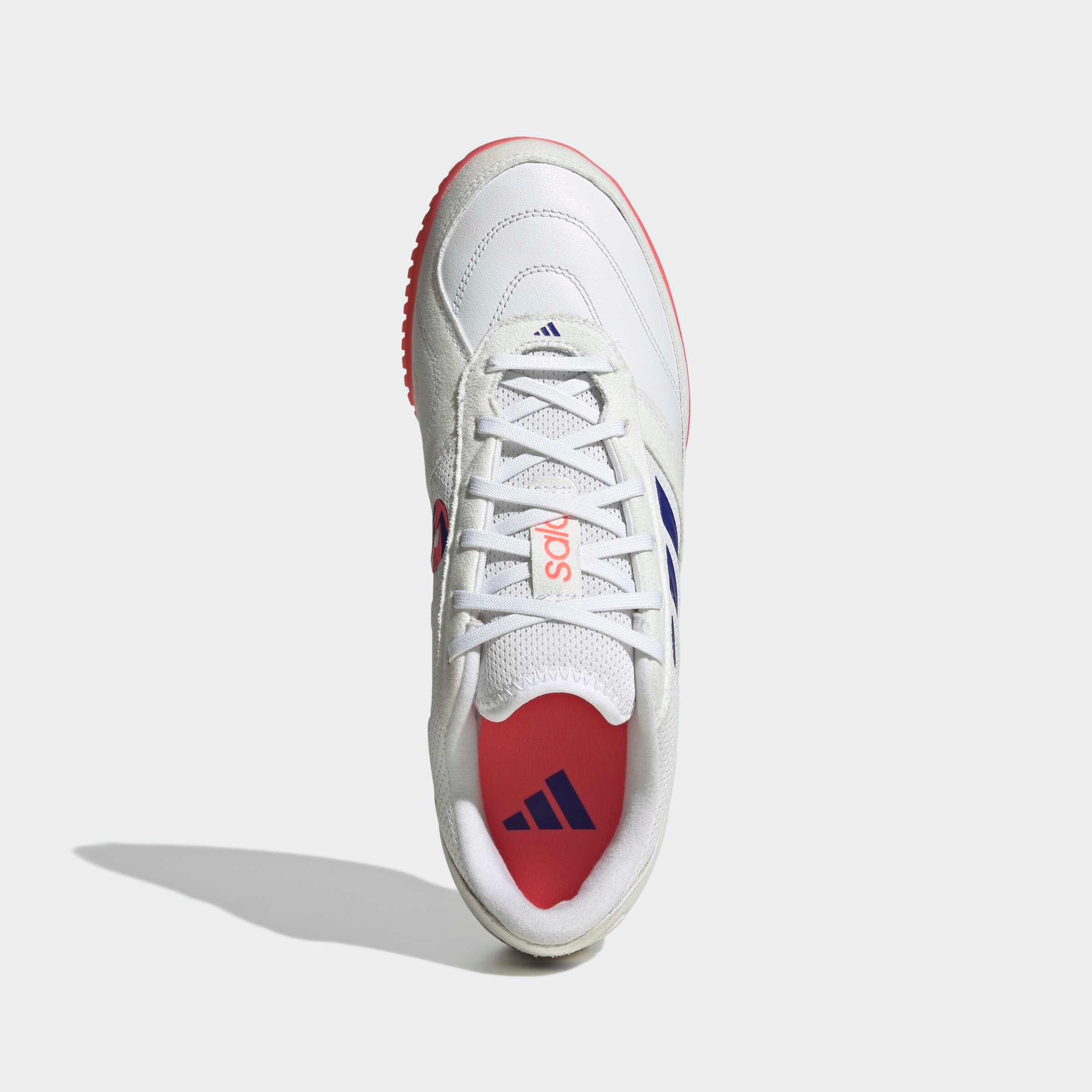 Scarpe calcio futsal adulti ADIDAS TOP SALA III bianche 5/10
