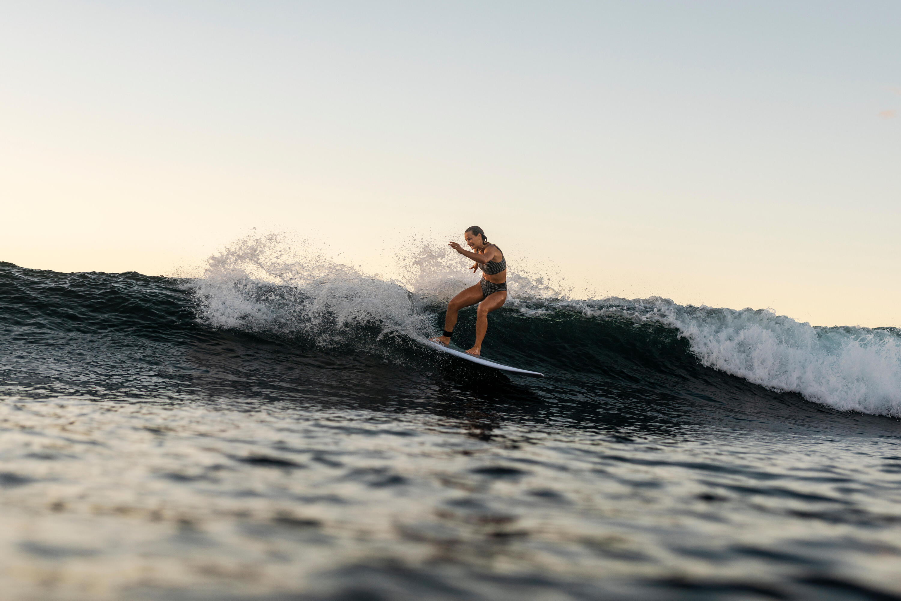 QitunC Heren wedstrijdzwembroek lange surfing duikbroek