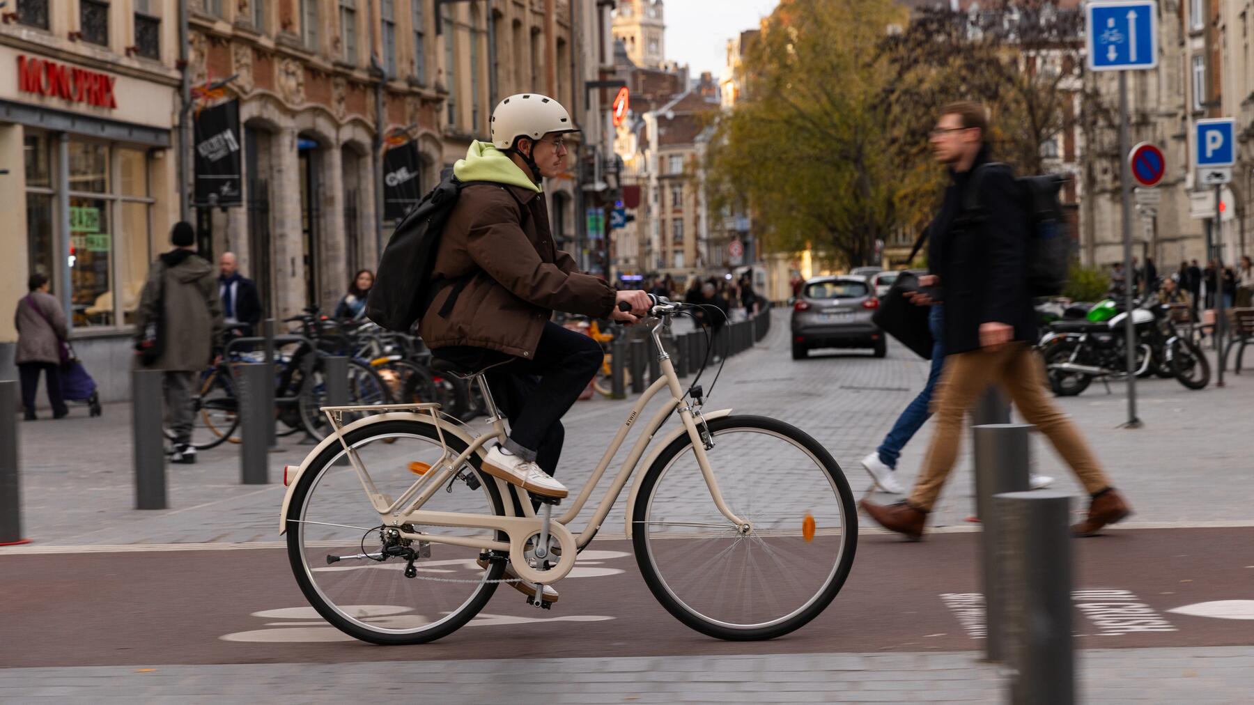 casco de bicicleta