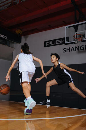 Майка баскетбольна дитяча 100 чорна