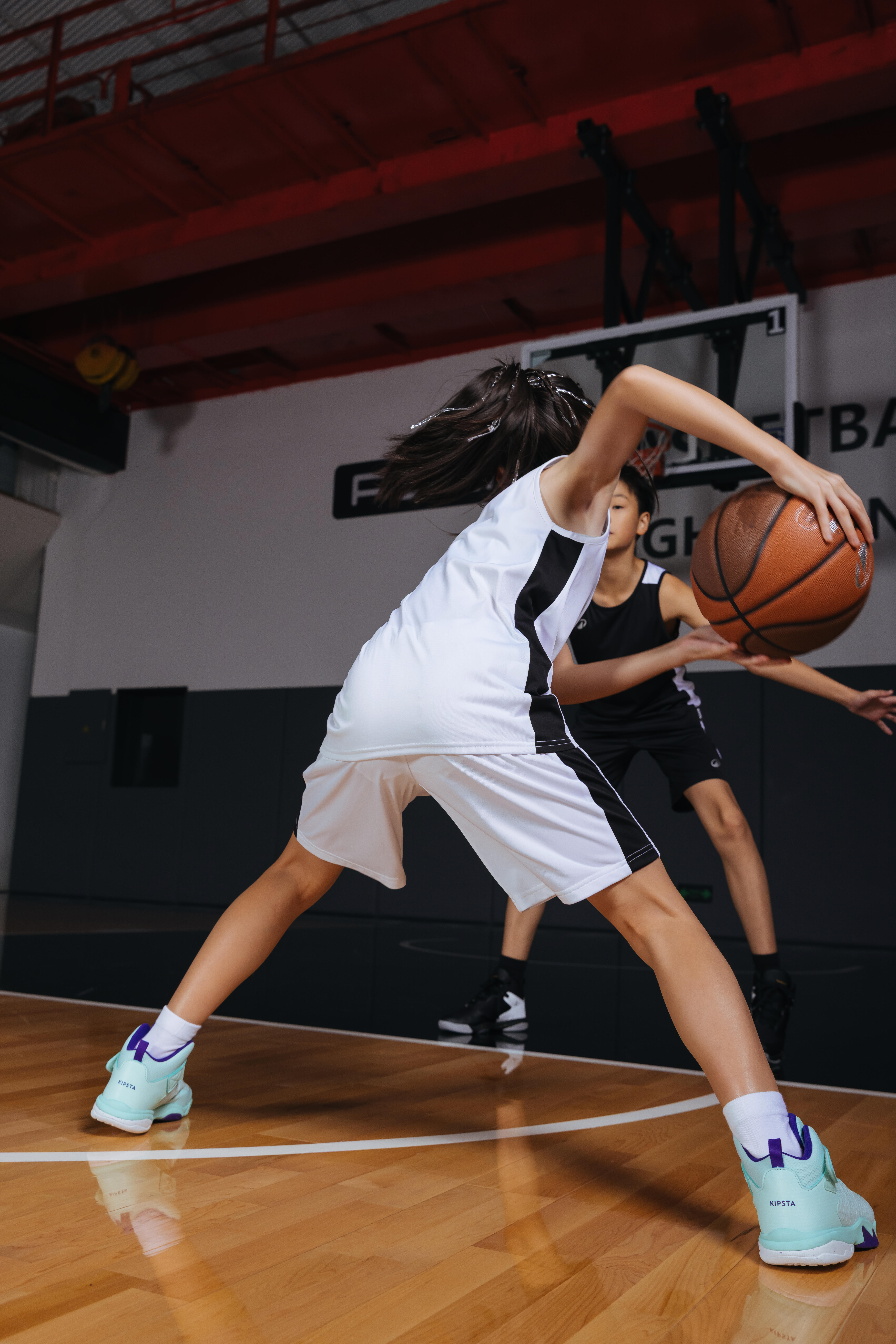 Kids’ Basketball Shoes, SS500H - KIPSTA