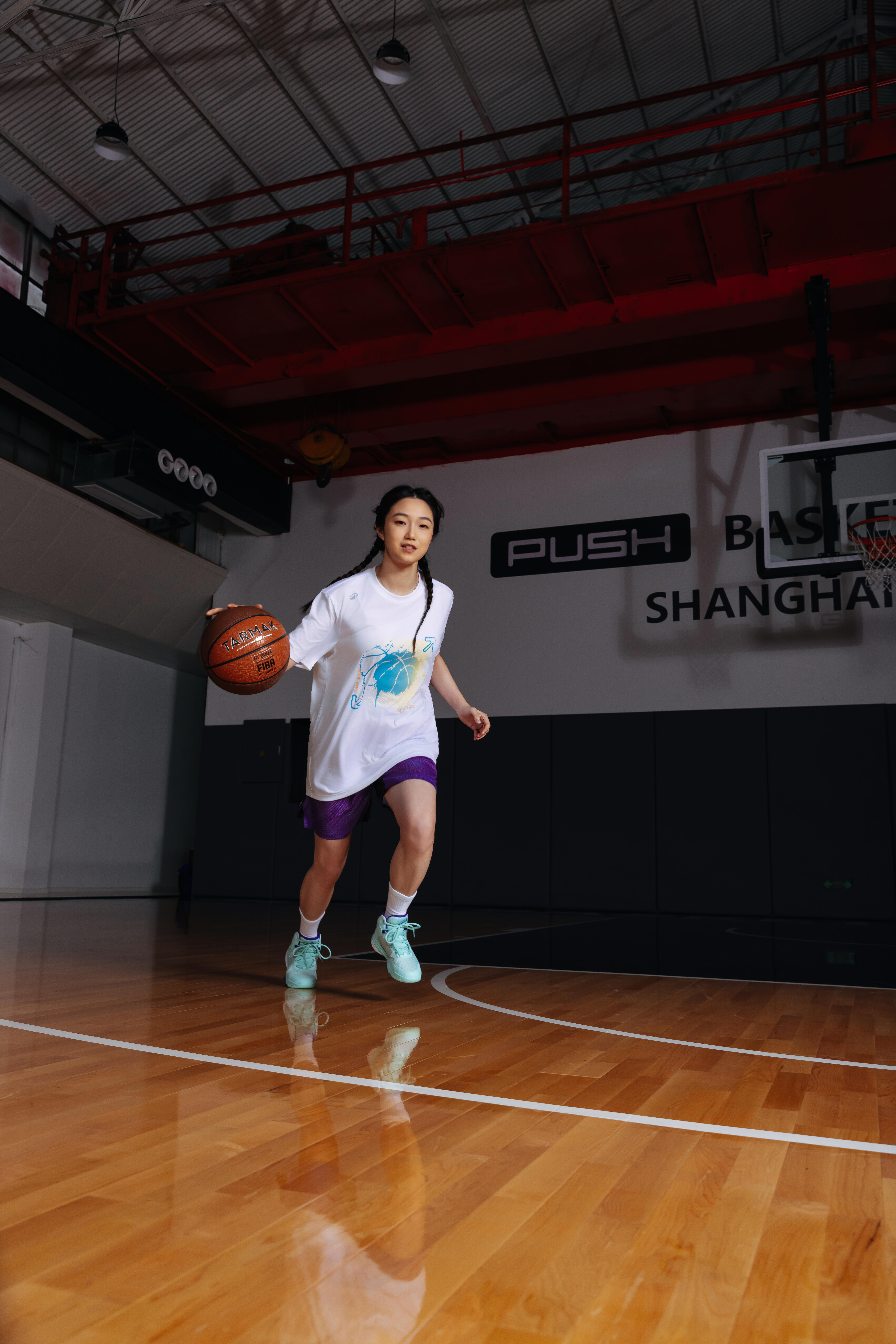 Ballon de basketball FIBA de taille 6, BT 500 - TARMAK