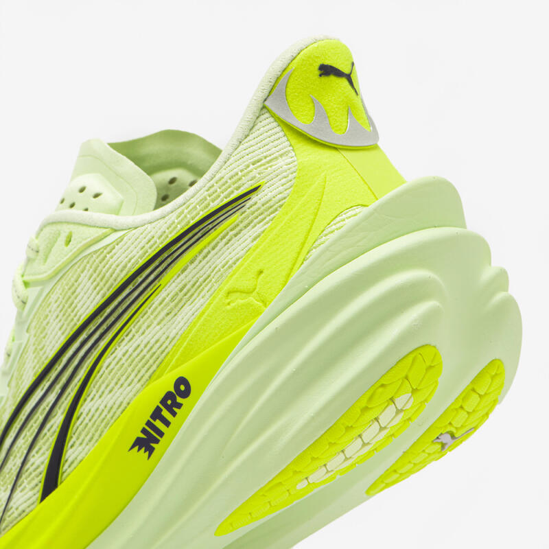 Încălțăminte alergare Puma Deviate Nitro 4 galben bărbați