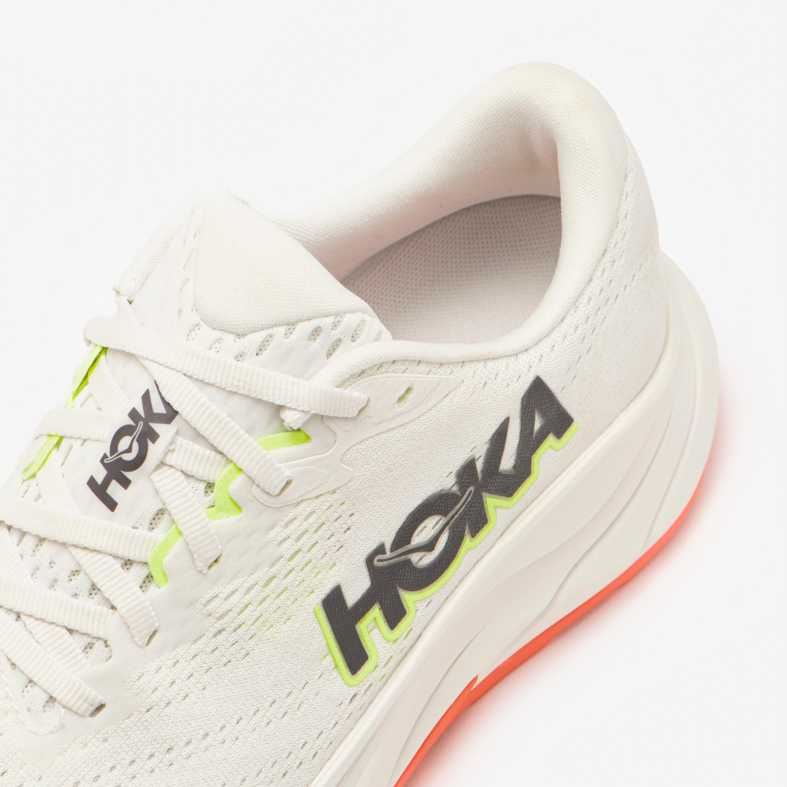 Herren Laufschuh, Hoka Rincon 4 Weiss Rot 6/7