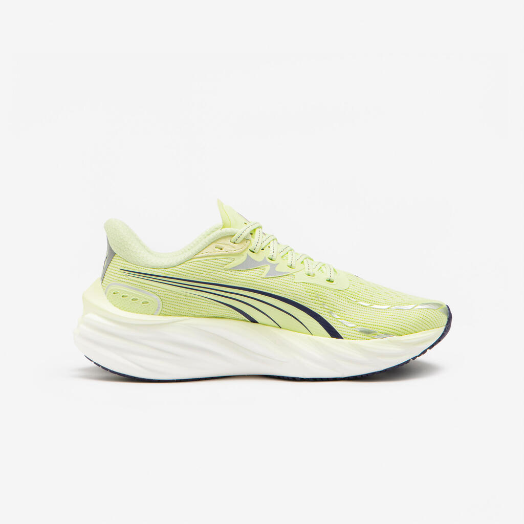 Women's running shoes, Puma Velocity Nitro 4 - Yellow/White