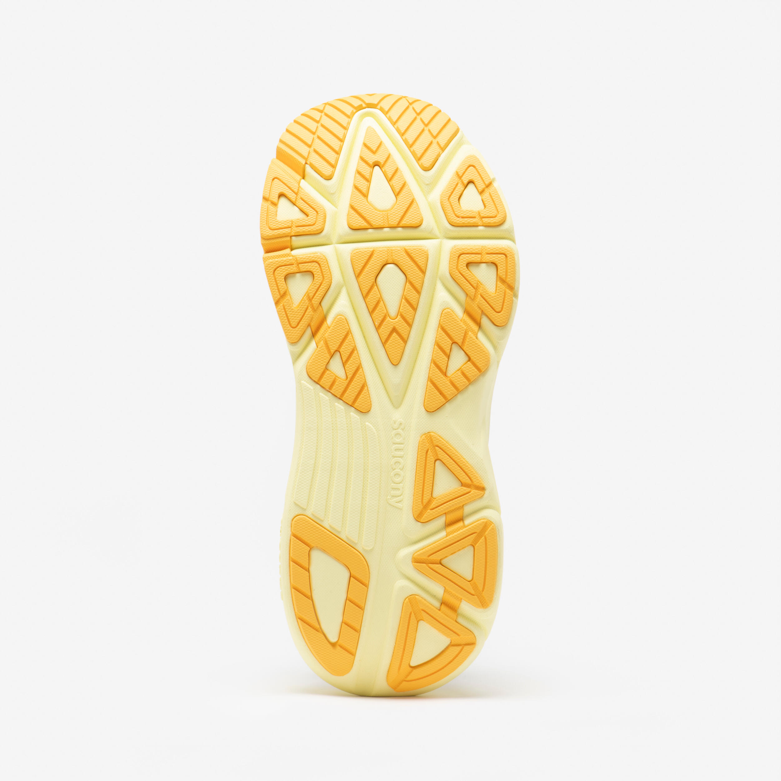 Chaussures de running femme, Saucony Guide 19 blanc jaune 4/7