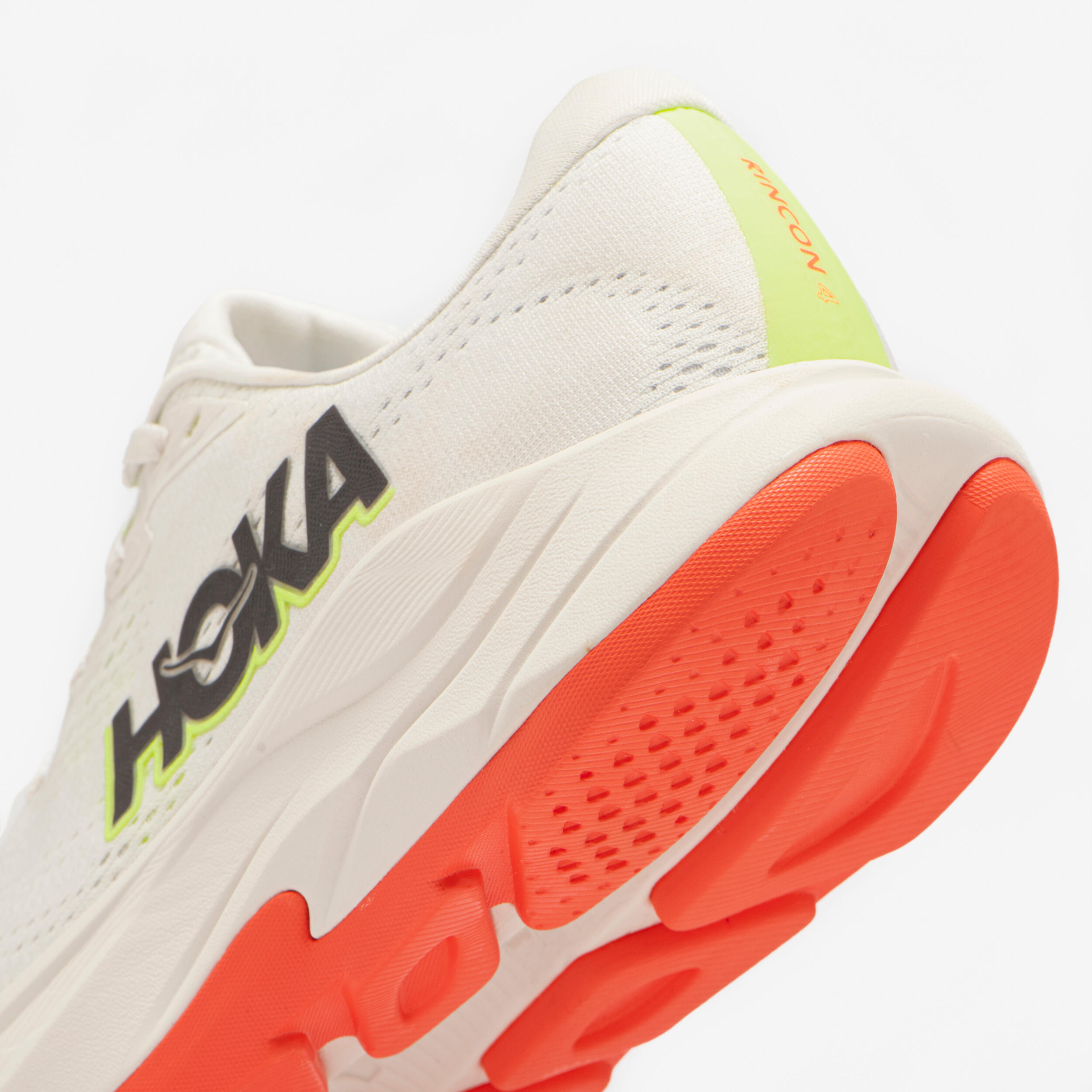 Damen-Laufschuhe, Hoka Rincon 4 Weiss Rot 7/7