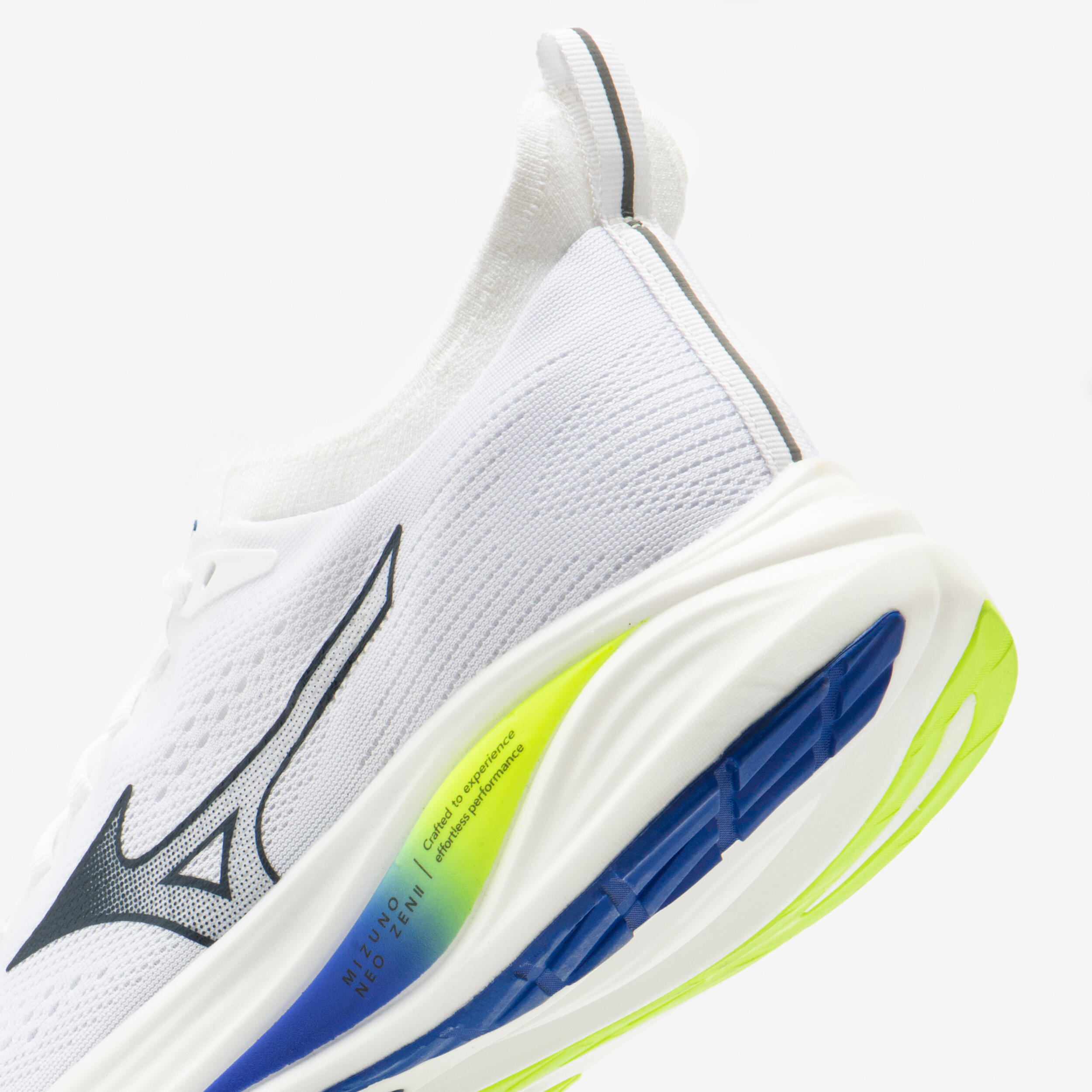 Herren Laufschuhe, Mizuno Neo Zen 2 Weiss Blau 6/7