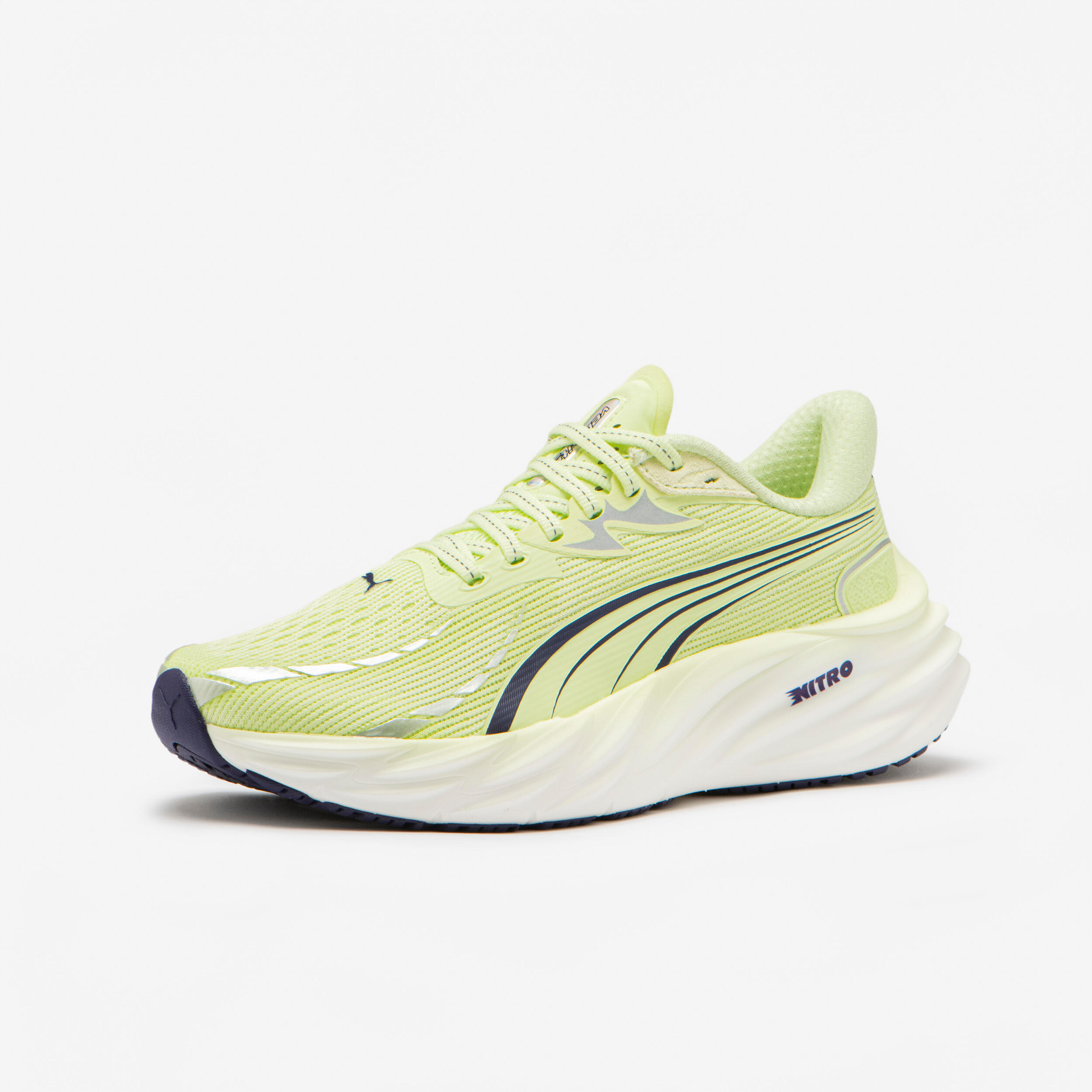Sapatilhas de Corrida Mulher Velocity Nitro 4 Amarelo/Branco 2/7