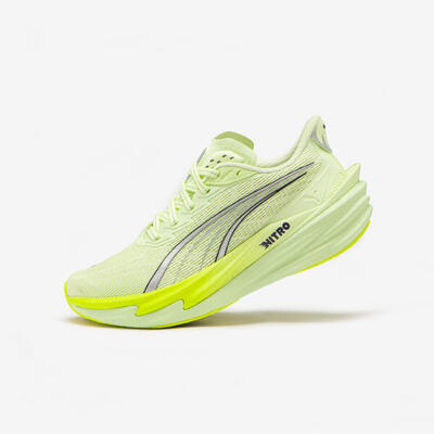 Scarpe running donna Puma DEVIATE NITRO 4 gialle