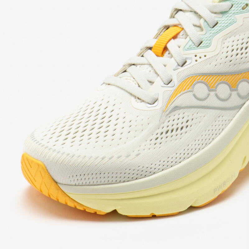 Încălțăminte de alergare Saucony Guide 19 Alb Galben Damă
