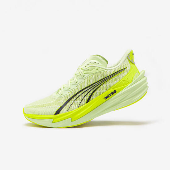 Scarpe running uomo Puma DEVIATE NITRO 4 gialle