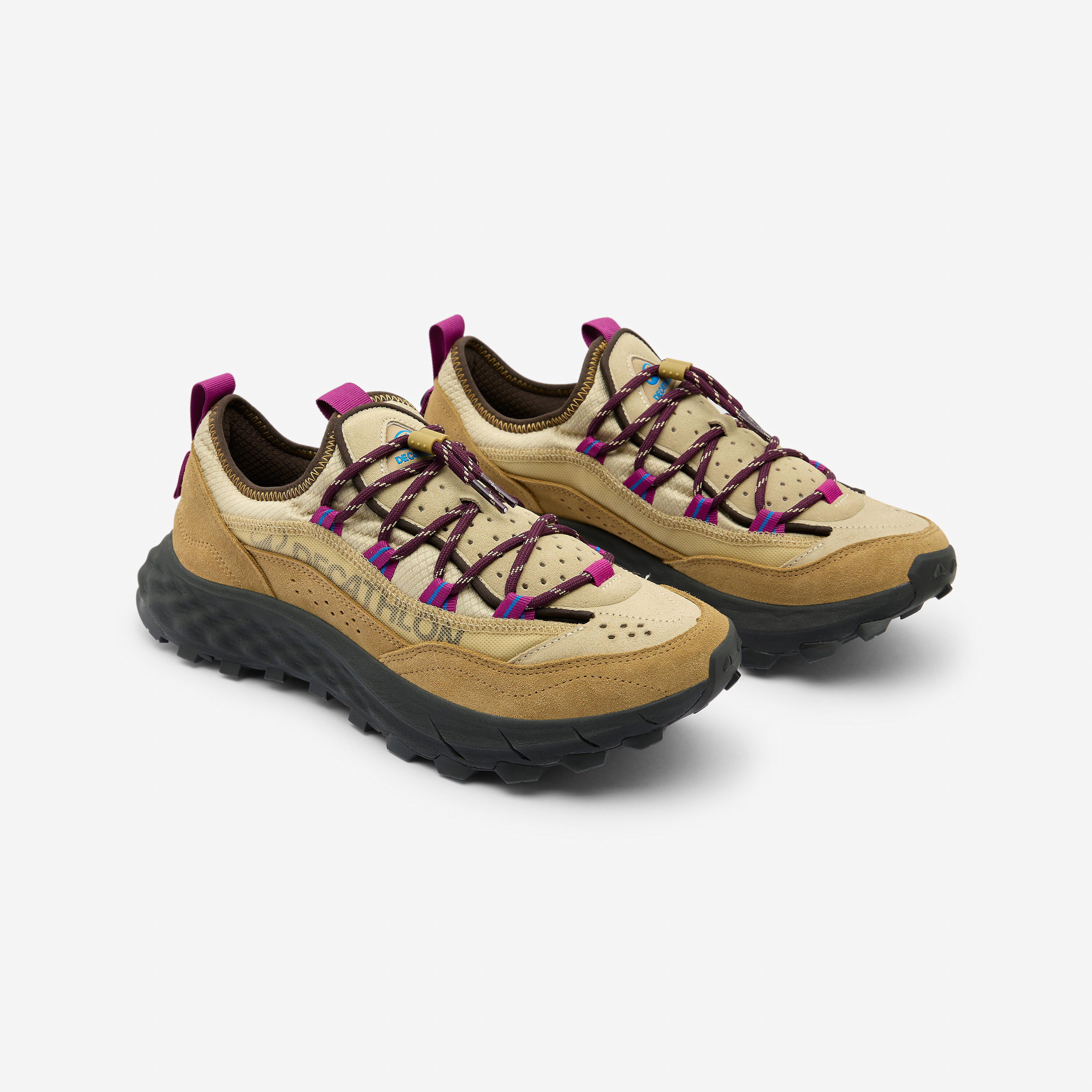 Baskets en cuir MTC X mixte, Vertigo 76, beige 2/11