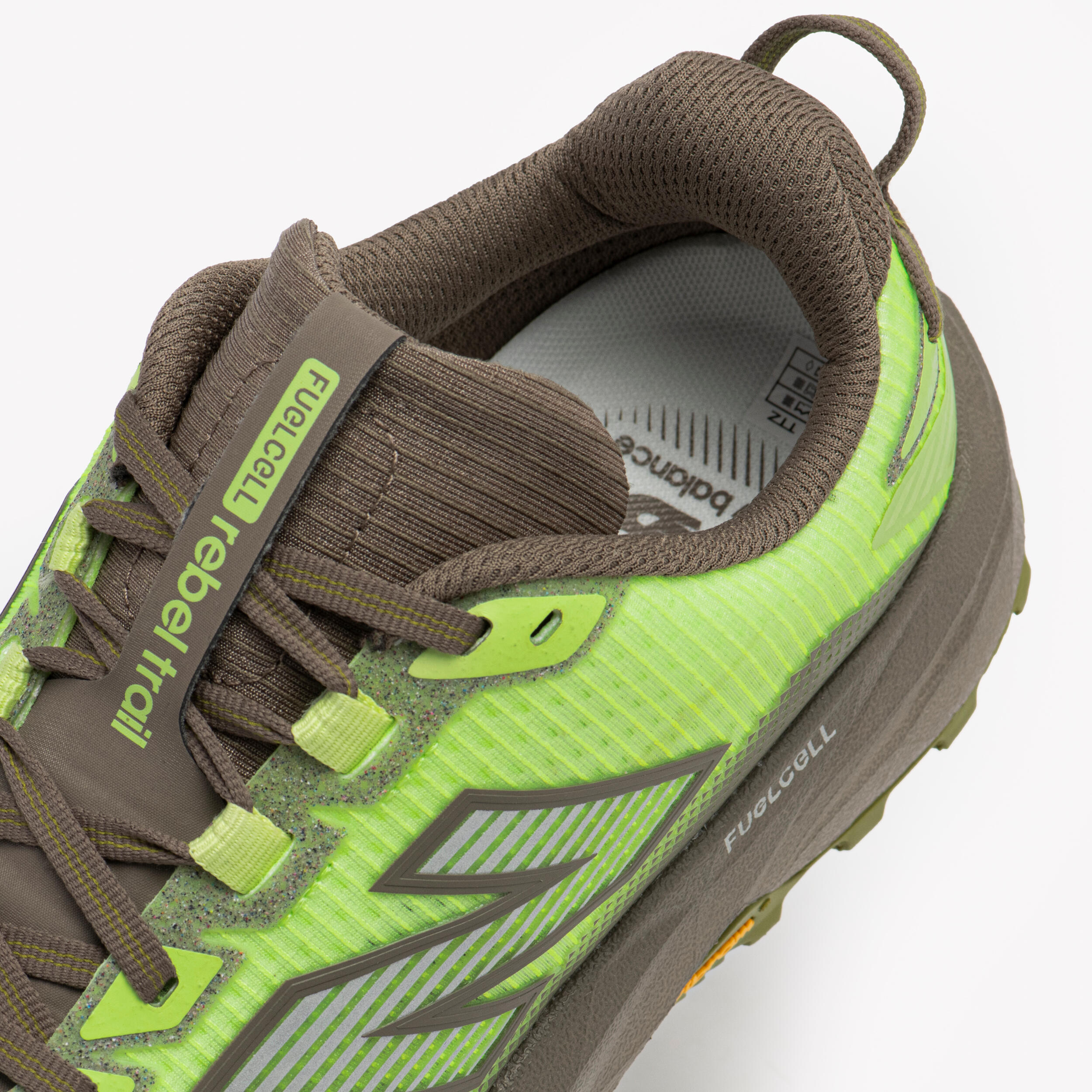 Chaussure de trail running New Balance homme, Rebel Trail Vert 6/7
