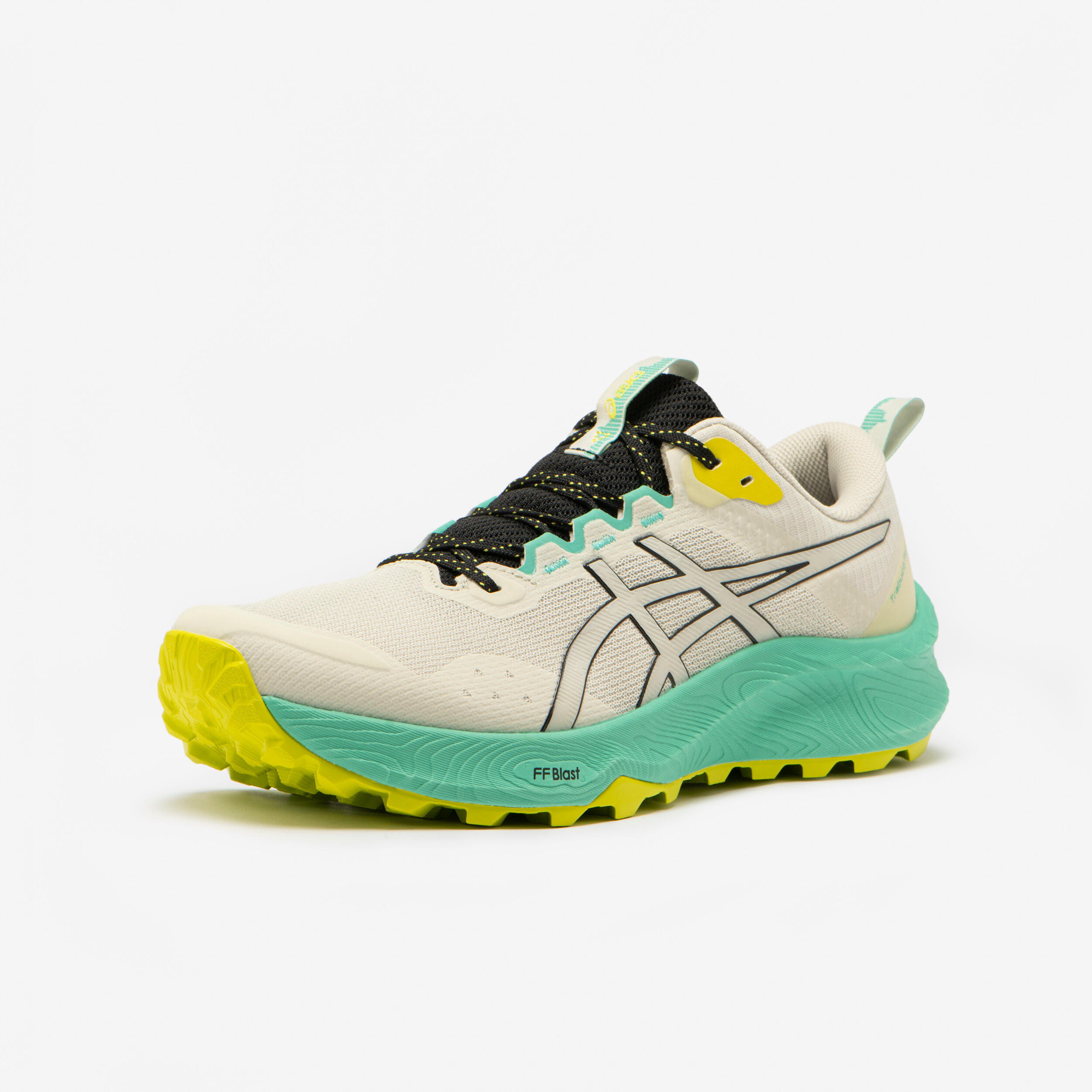 Gebraucht - Trailrunningschuhe Herren Asics - Trabuco Terra 3 beige/grün 3/10