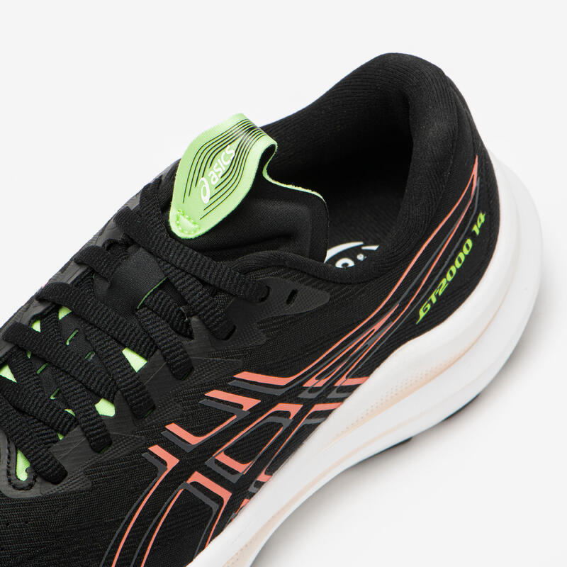 Încălțăminte de alergare ASICS GT-2000 14 Negru Roz Damă