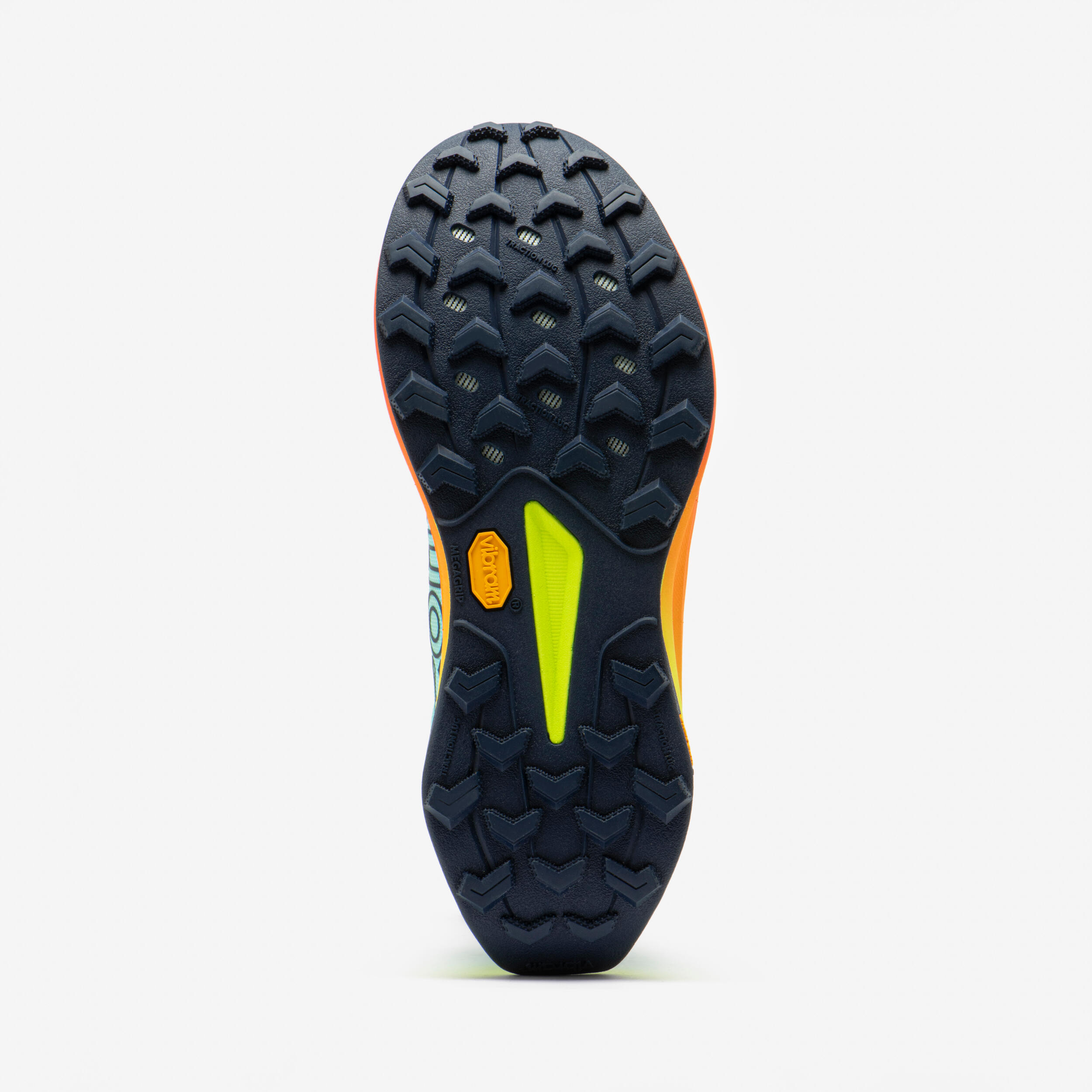 Trailrunning-Schuhe Herren, Saucony Peregrine 16, Grün Gelb Orange 4/7
