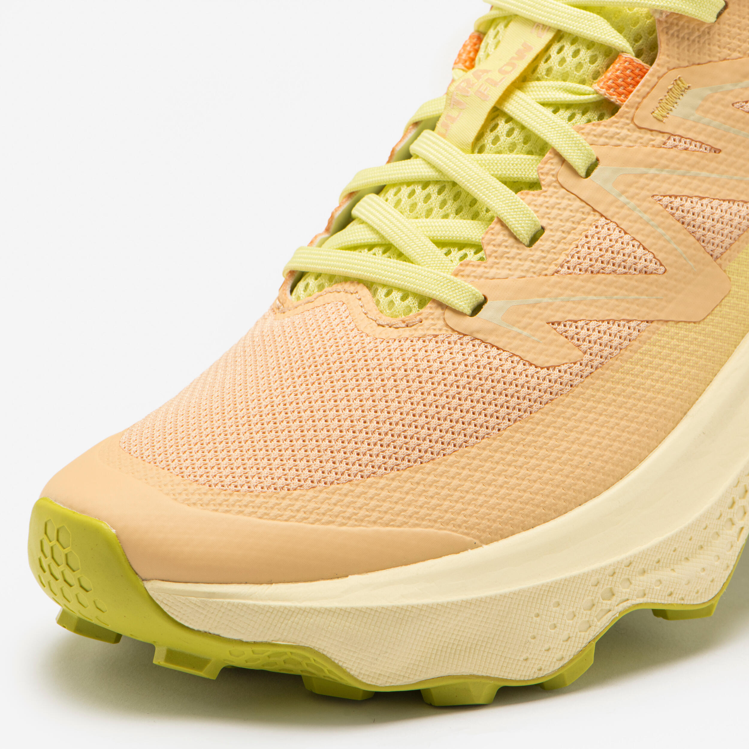 Sapatilhas de Trail Running Mulher Salomon Ultra Flow 2 Rosa Amarelo e Verde 8/12