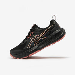 Chaussures de Trail Running GoreTex Femme, Asics Gel Sonoma 8 GTX noires corails