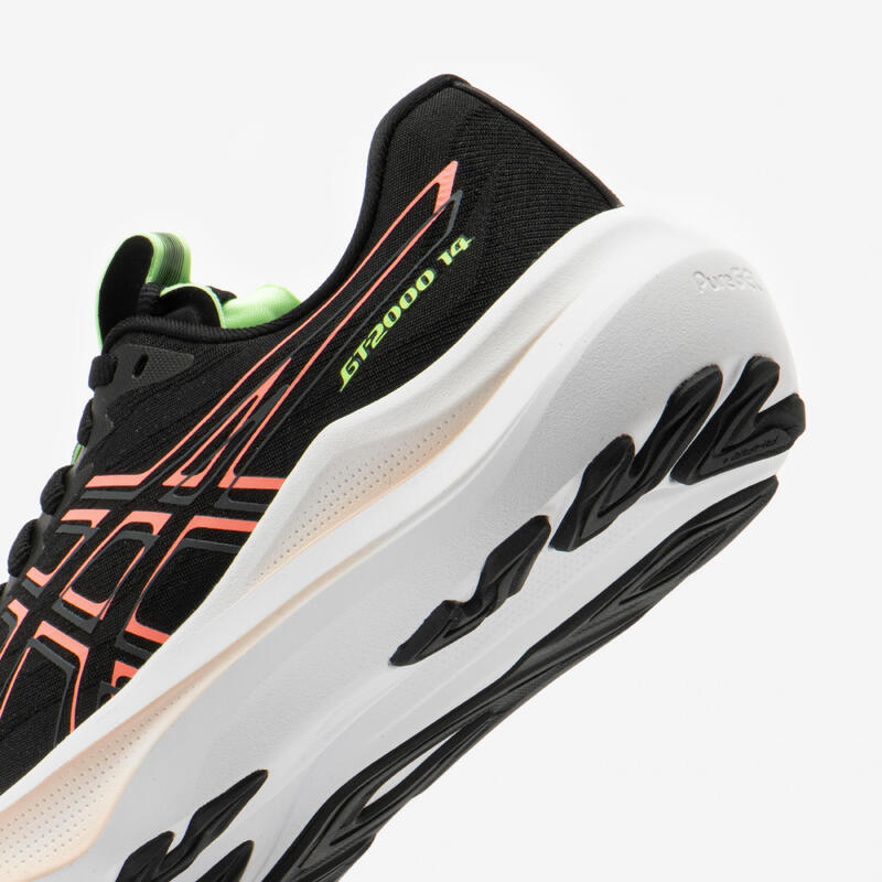 Încălțăminte de alergare ASICS GT-2000 14 Negru Roz Damă